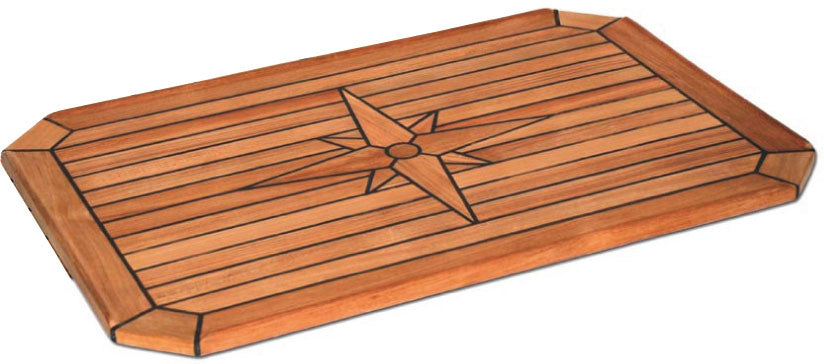 Table top Nautic Star, rectangular