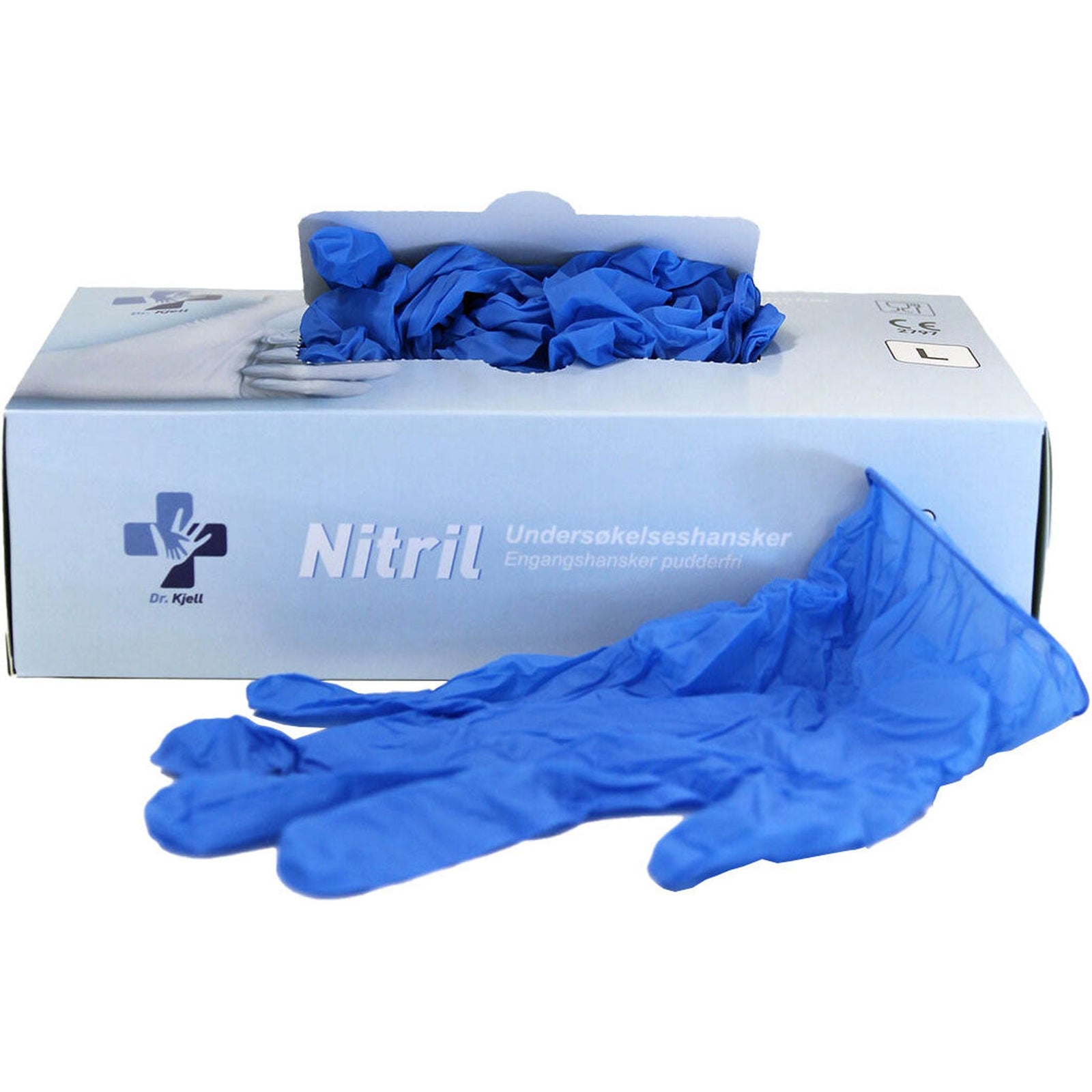 Disposable gloves Nitrile blue 100 pcs