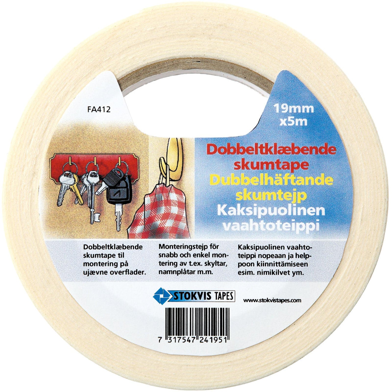 Stokvis Double-sided mounting tape