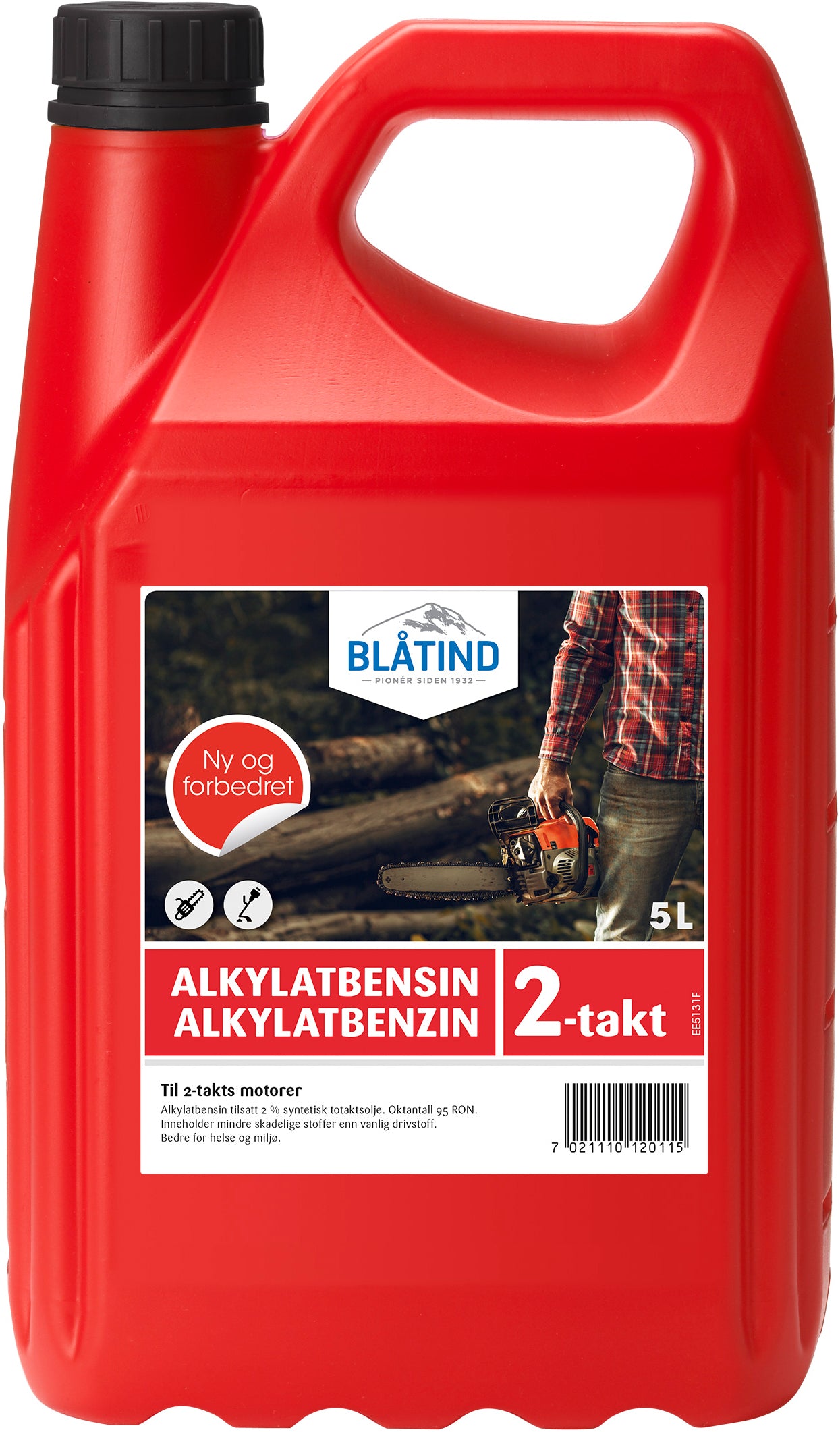 Blåtind Alkylate gasoline 2T 5 l