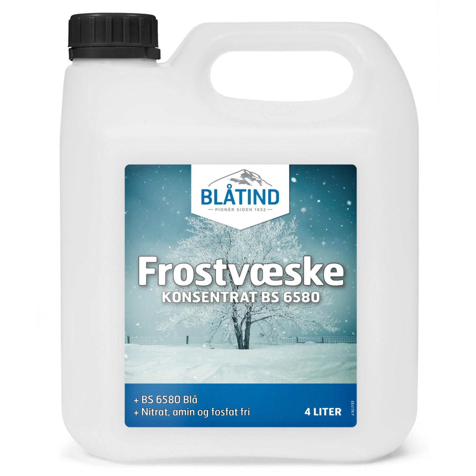 Blåtind Antifreeze concentrate BS6580 blue 4 l