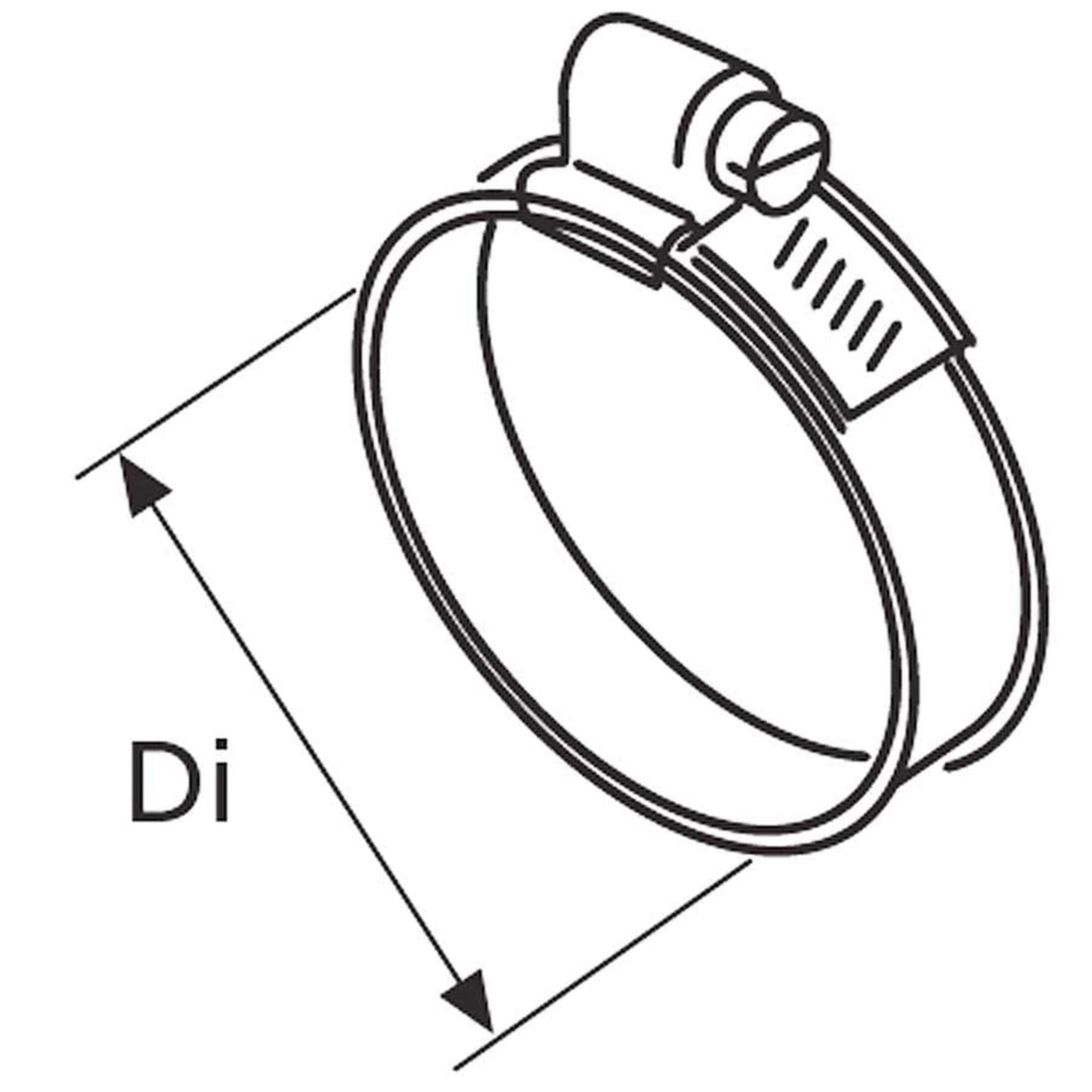 Webasto Hose clamp Ø70-90