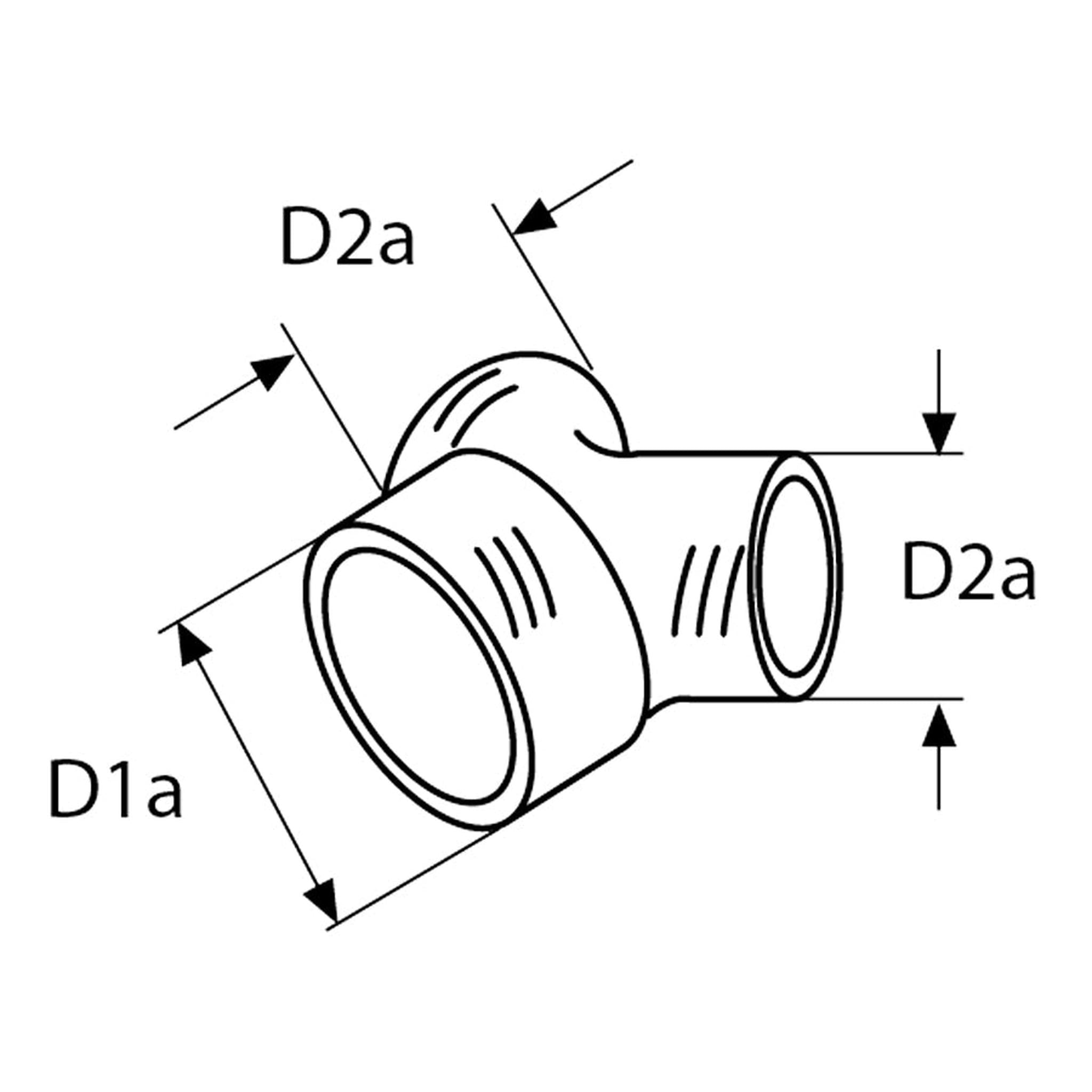 Webasto Y-fordeler Ø 80/55/55