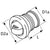 Webasto Hot air nozzle closable