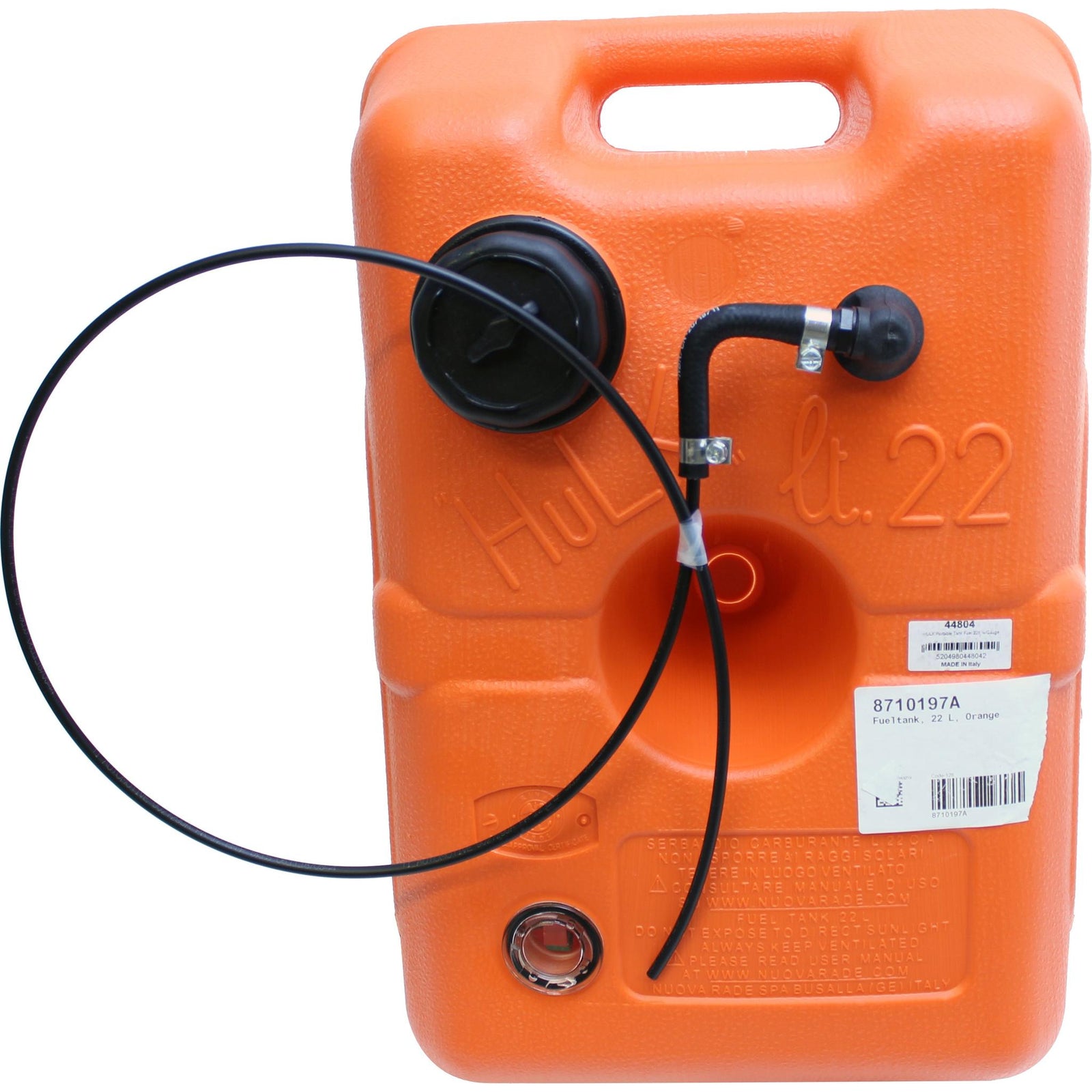 Fuel tank for Webasto with suction and tank gauge
