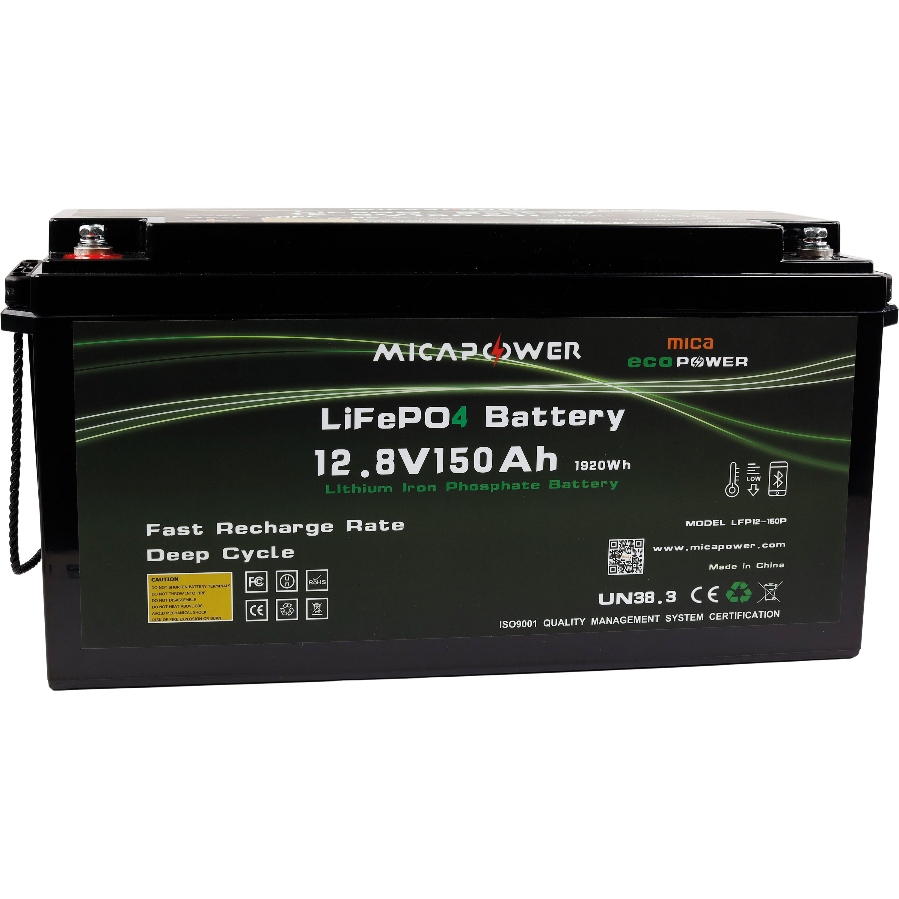 Mica Litiumbatterier med bluetooth og varme