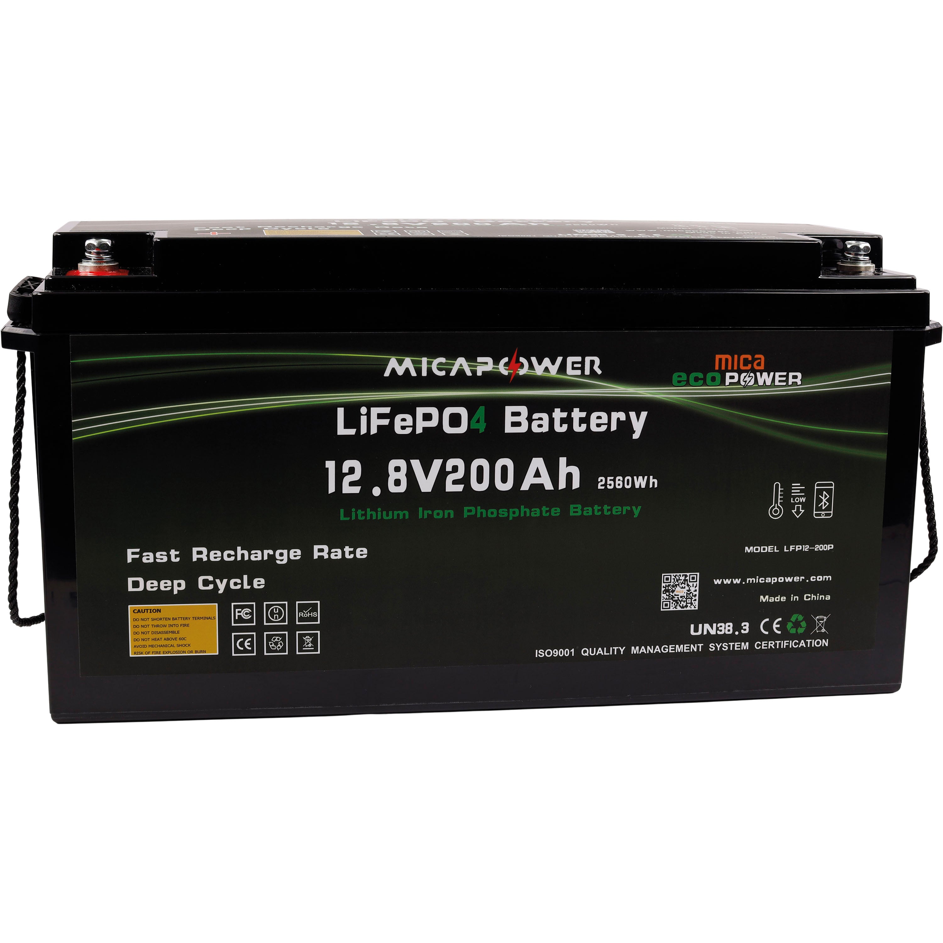 Mica Litiumbatterier med bluetooth og varme