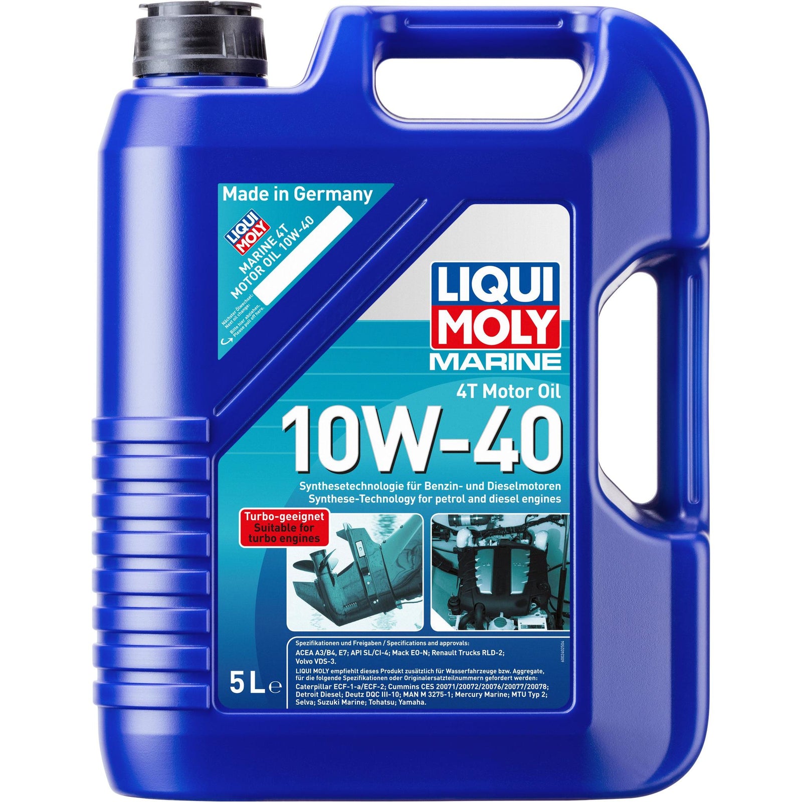 Liqui Moly Marine 4T Motorolje 10W-40