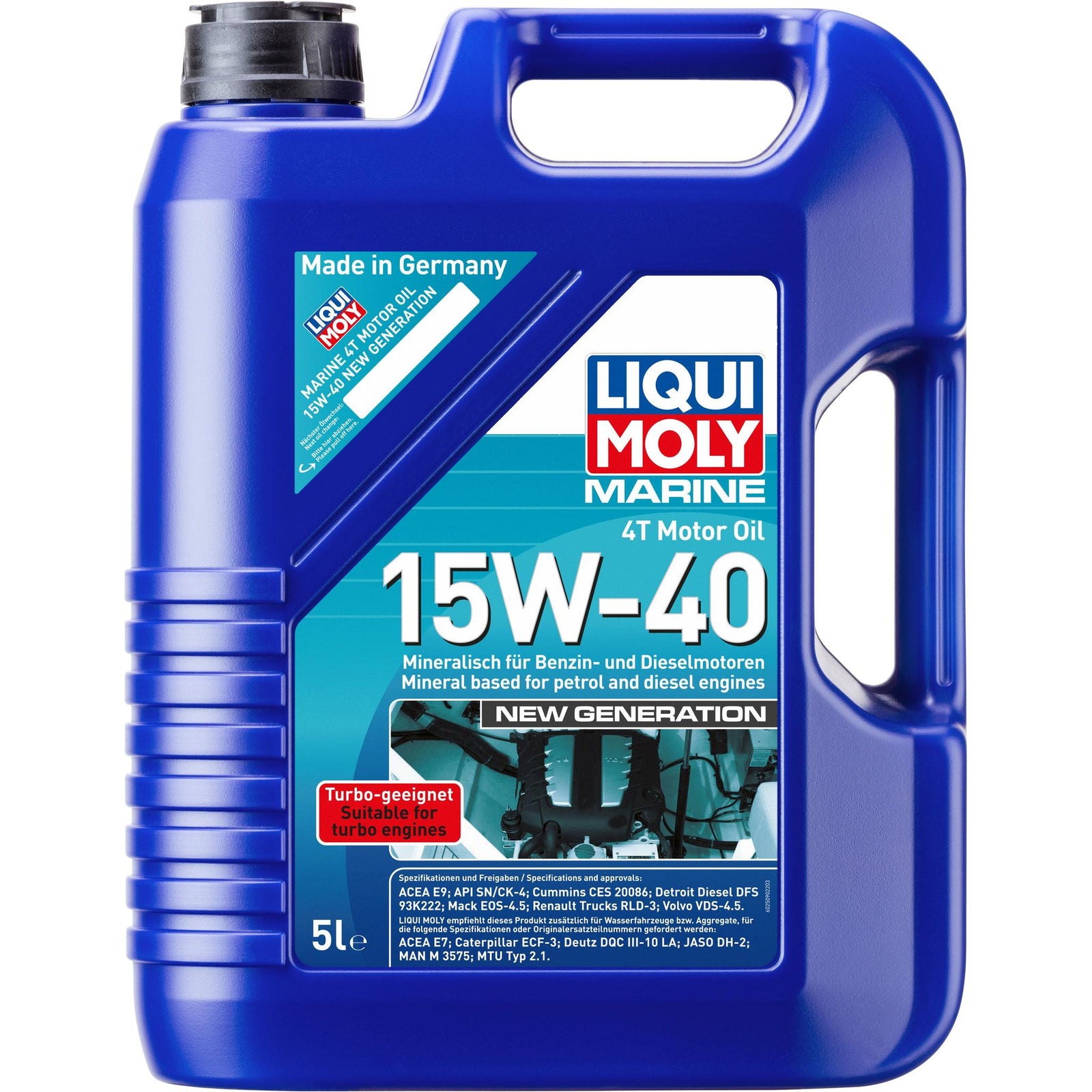 Liqui Moly Marine 4T Motorolje 15W-40