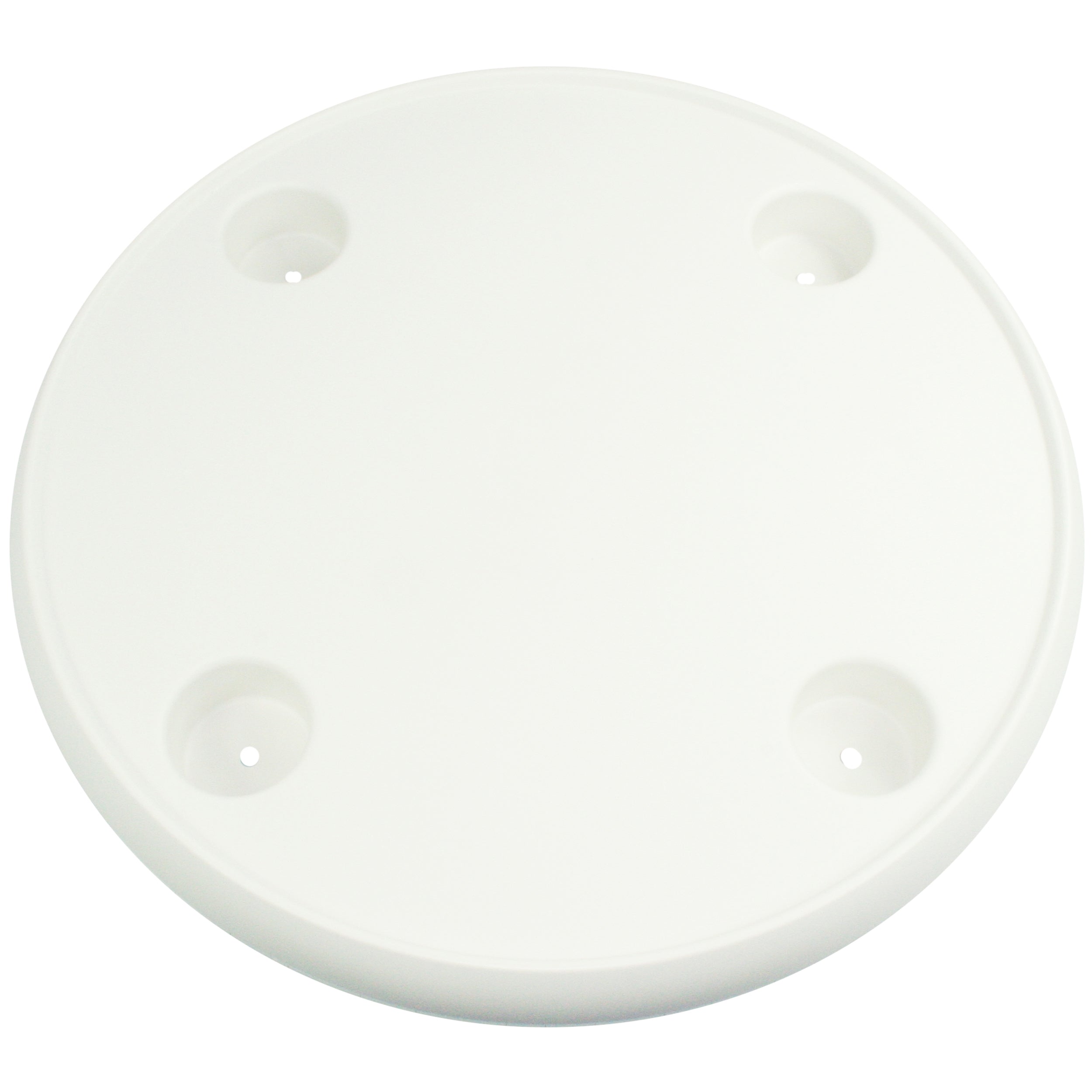 Bordplate, rund med 4 flaskeholdere