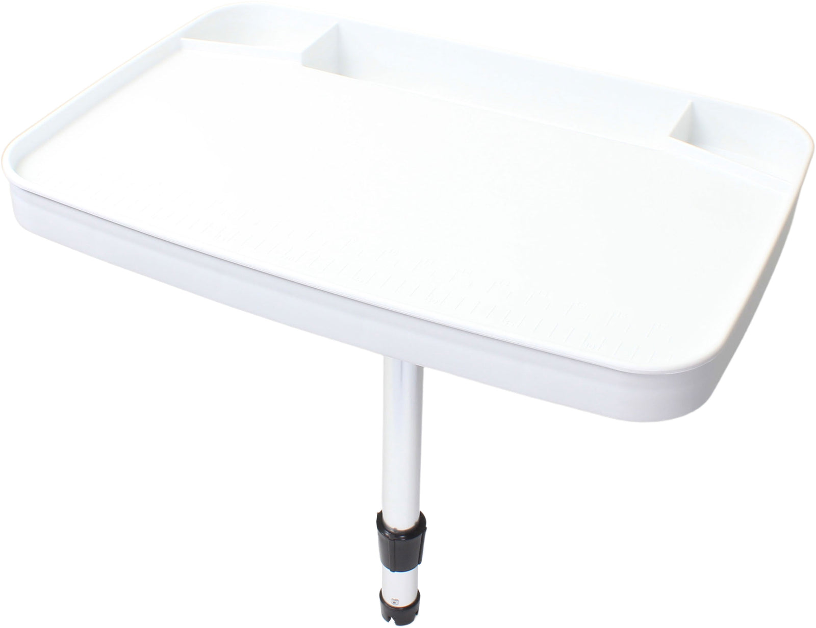 Fish cleaning table for fishing rod holder