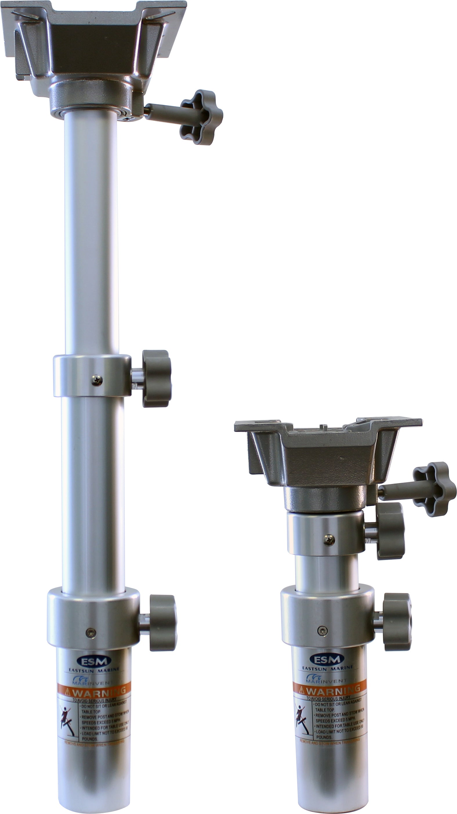 Table column 3 steps w/swivel 290-690 mm