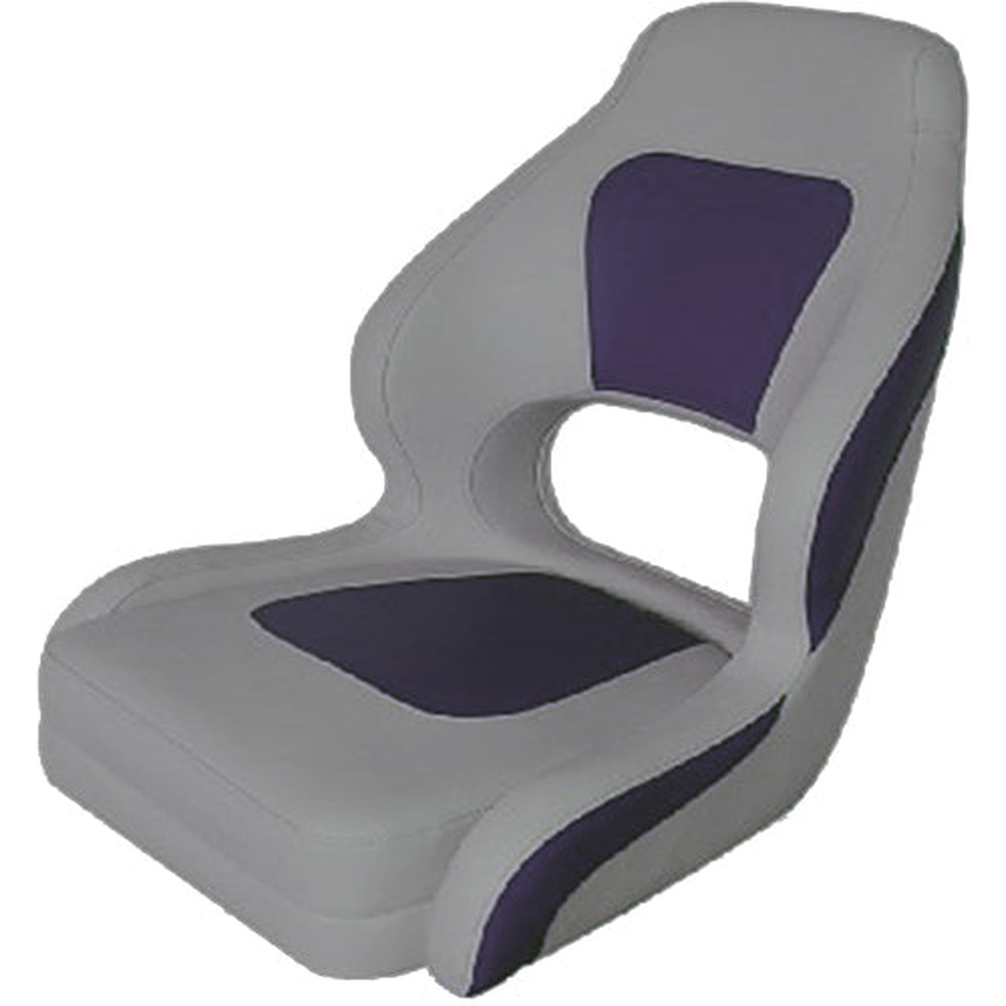 Båtstol M52S, mørkeblå/lysegrå