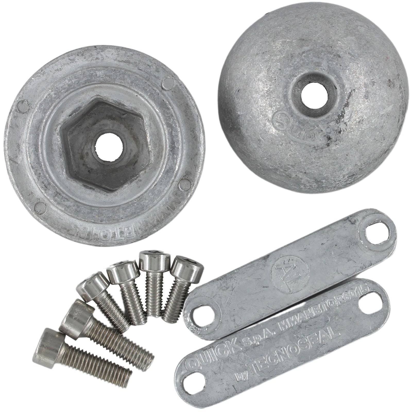 Quick Anode set for BTR185 bow thruster