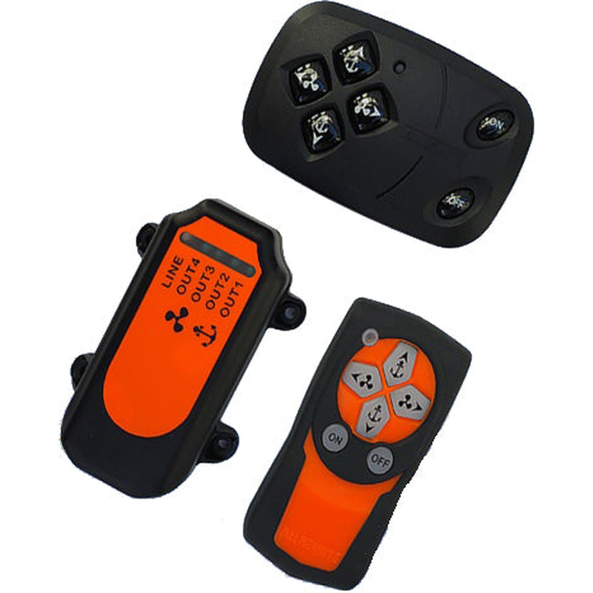 Dashbord- og fjernkontroll til ankervinsj og baugpropell