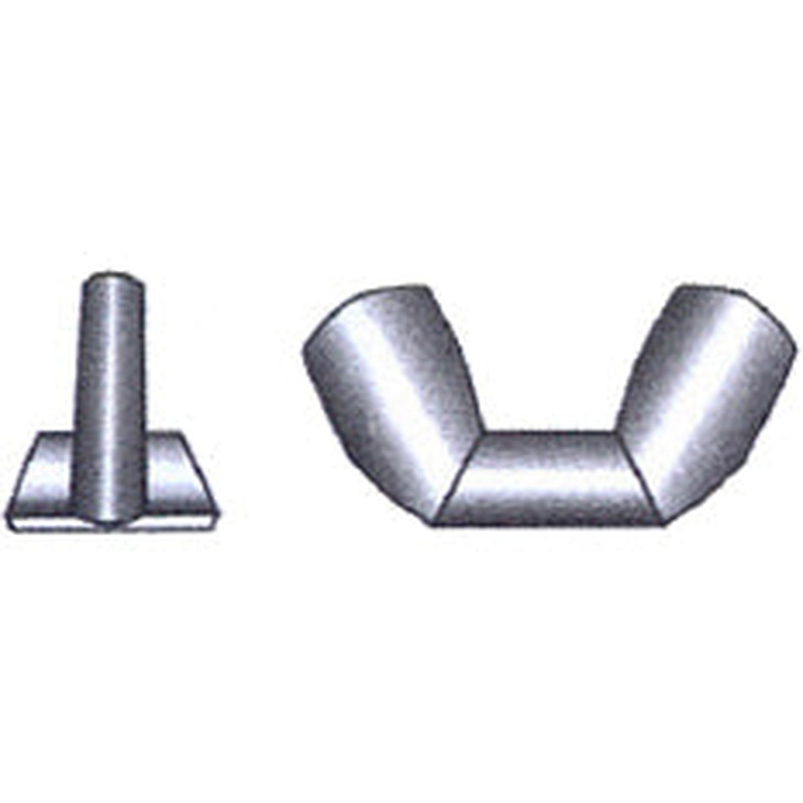 Wing nut A4 DIN 315