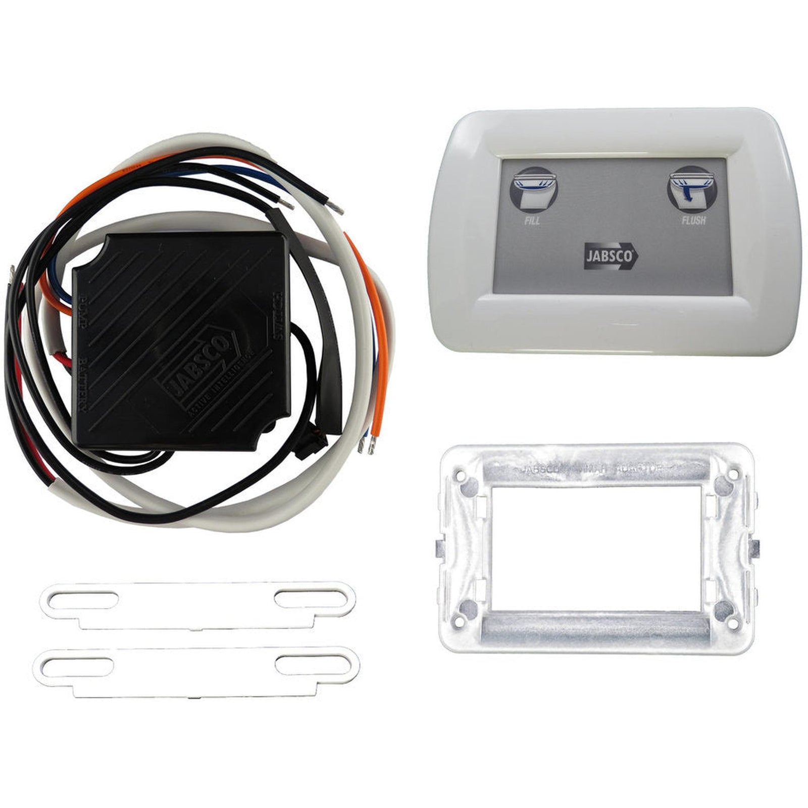 Jabsco Switch panel Lite Flush 12/24 V
