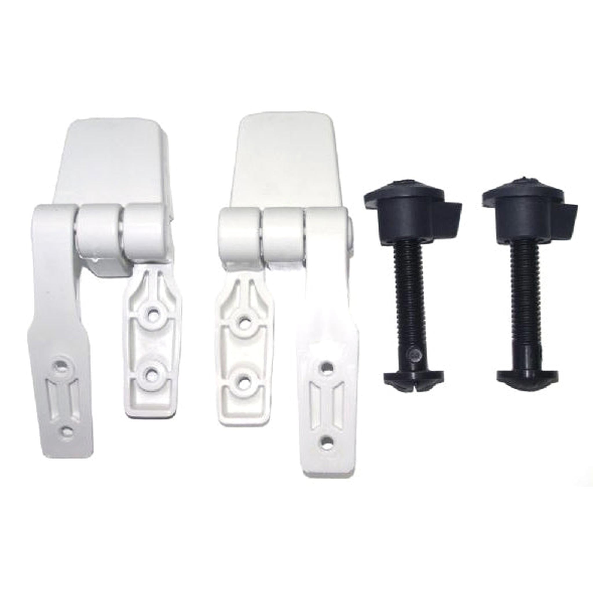 Hinges for toilet seat compact