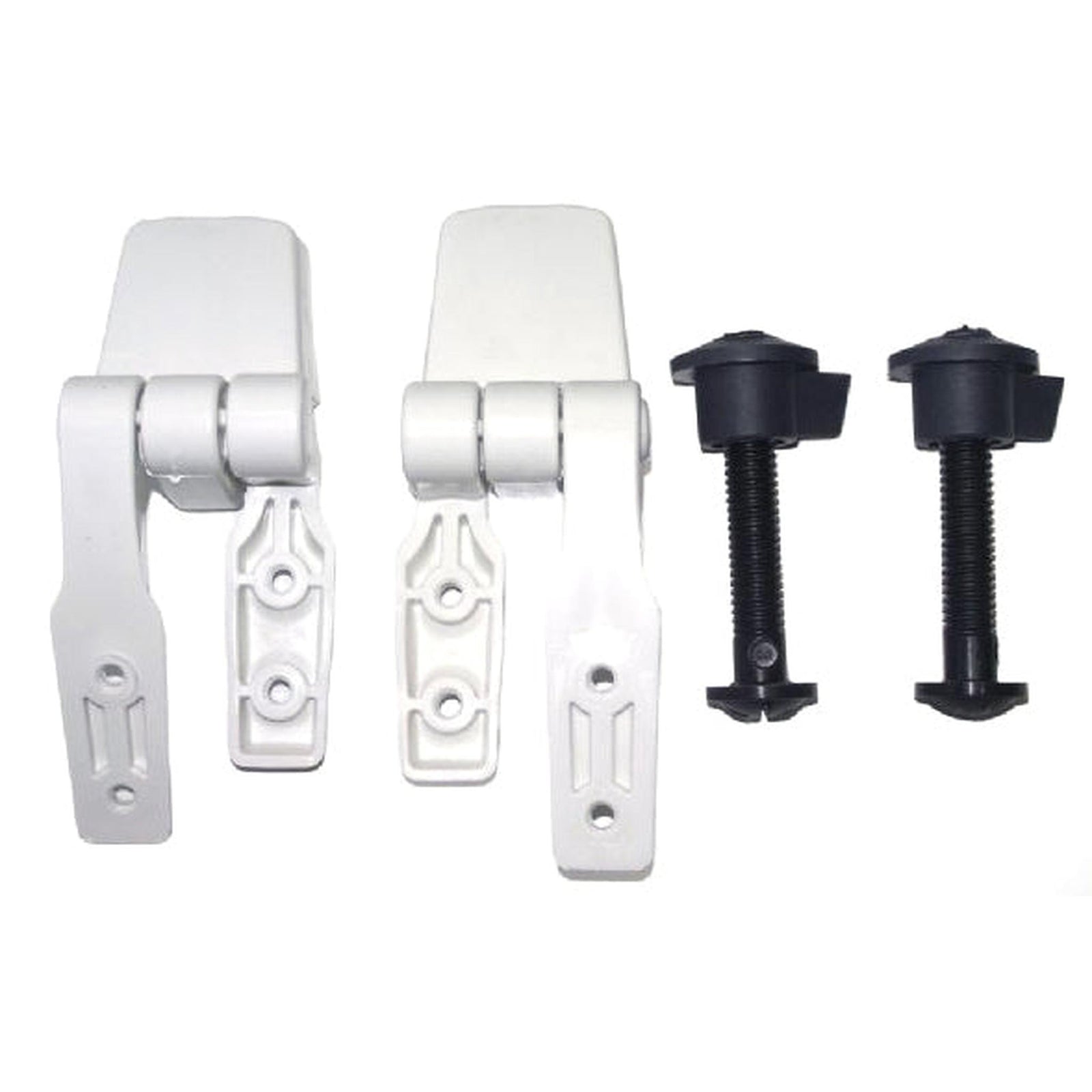 Hinges for toilet seat compact
