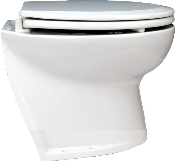 Electric toilet 14" angled 12/24V Deluxe