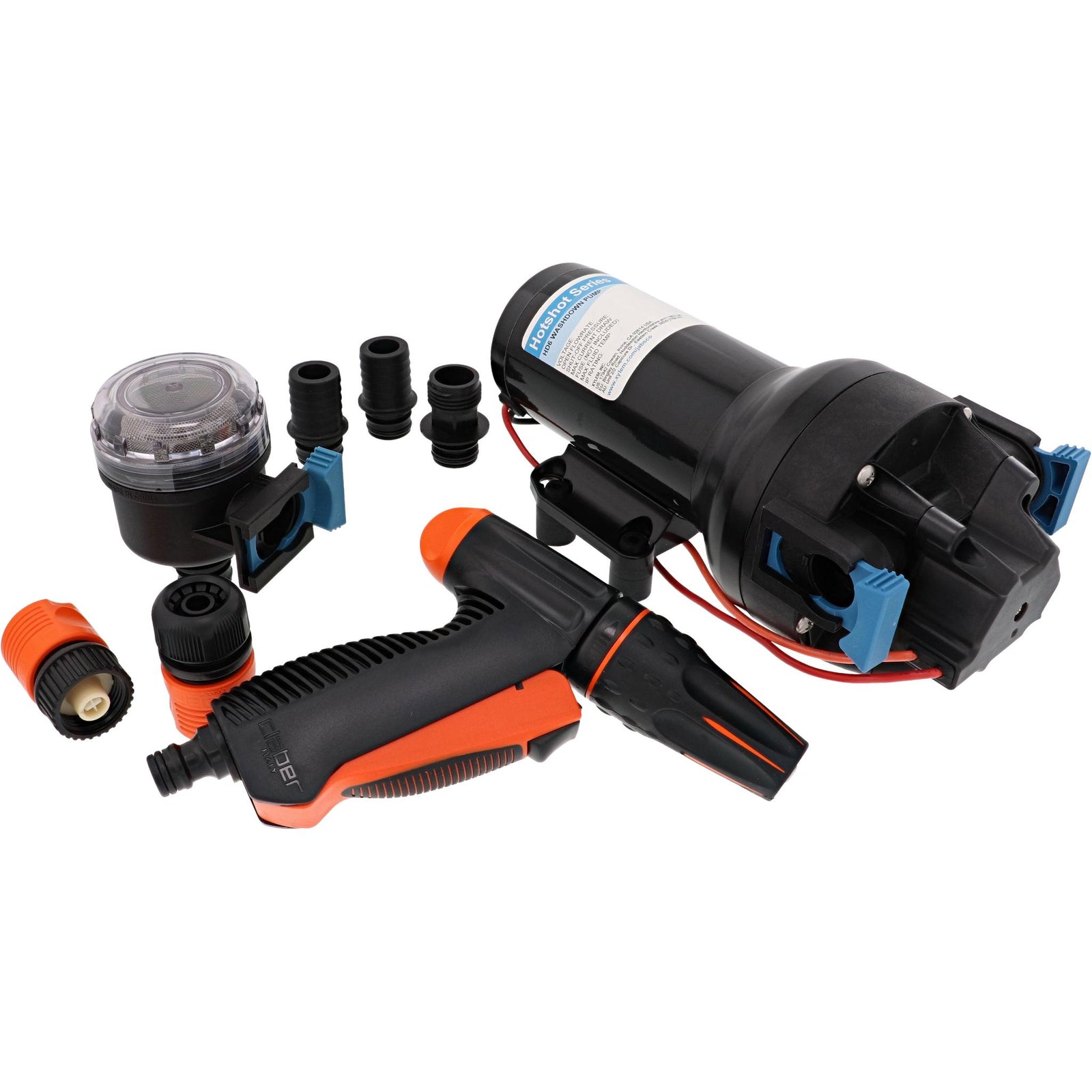Jabsco HotShot HD6 flushing kit 12V w/hose