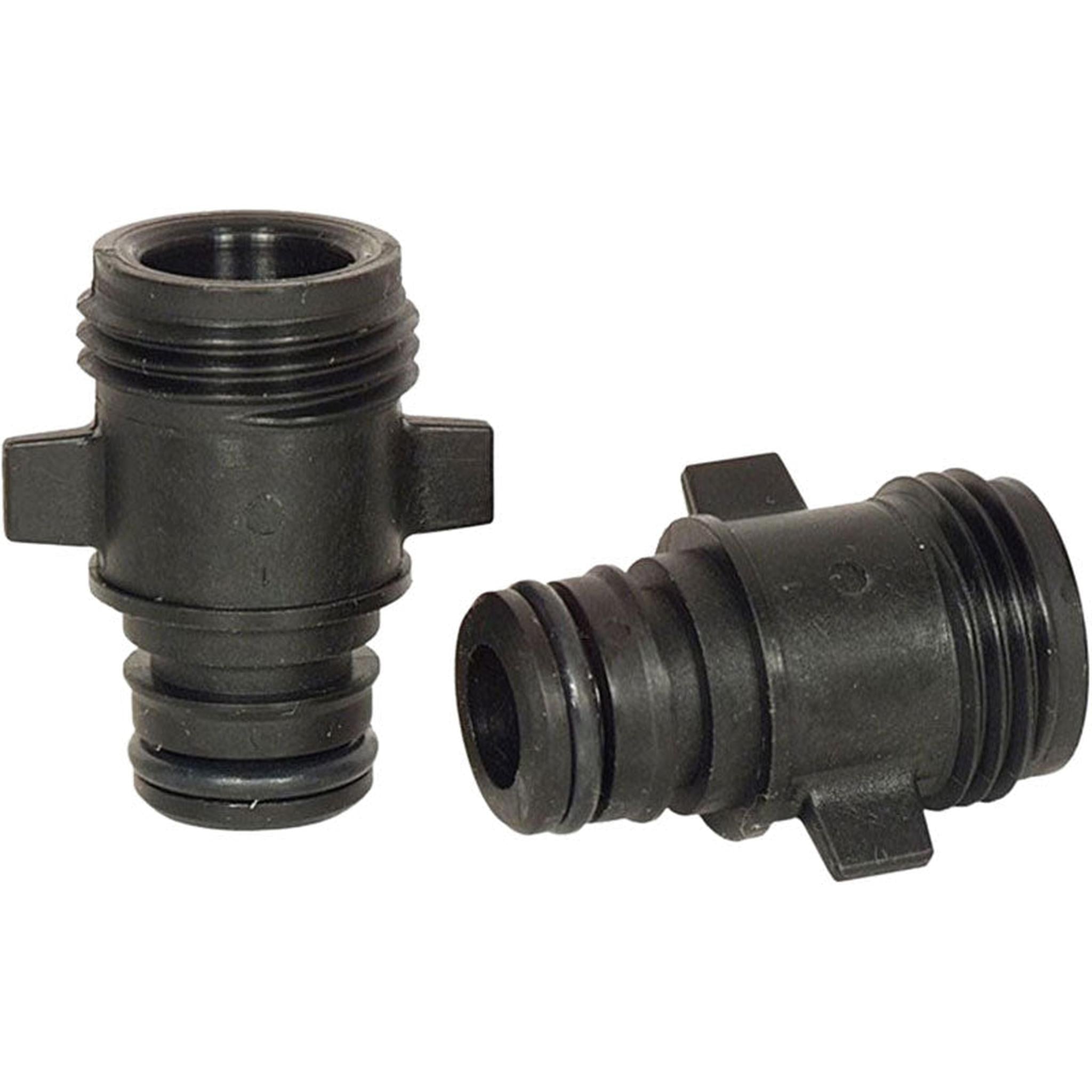 KIT port X straight garden hose connector for Triplex Quad G57