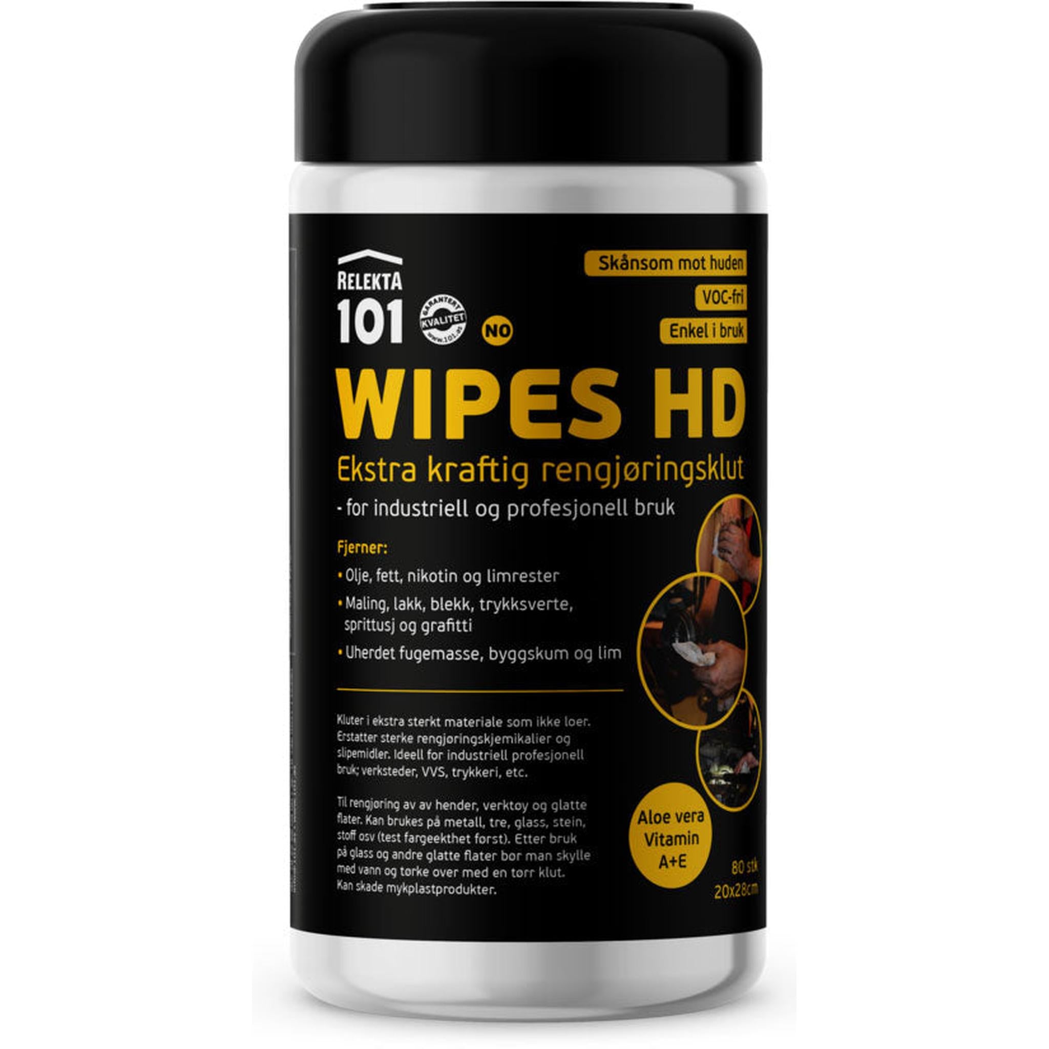 Relekta 101 Wipes HD