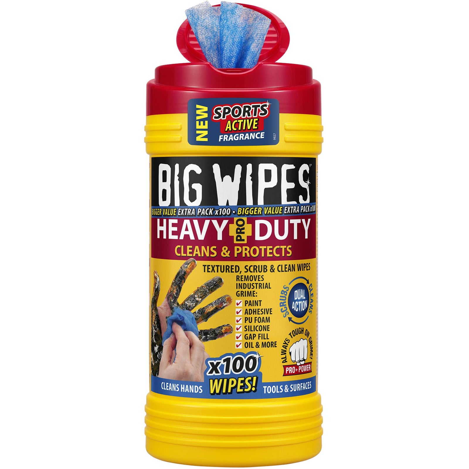 Big Wipes Heavy Duty håndrensservietter