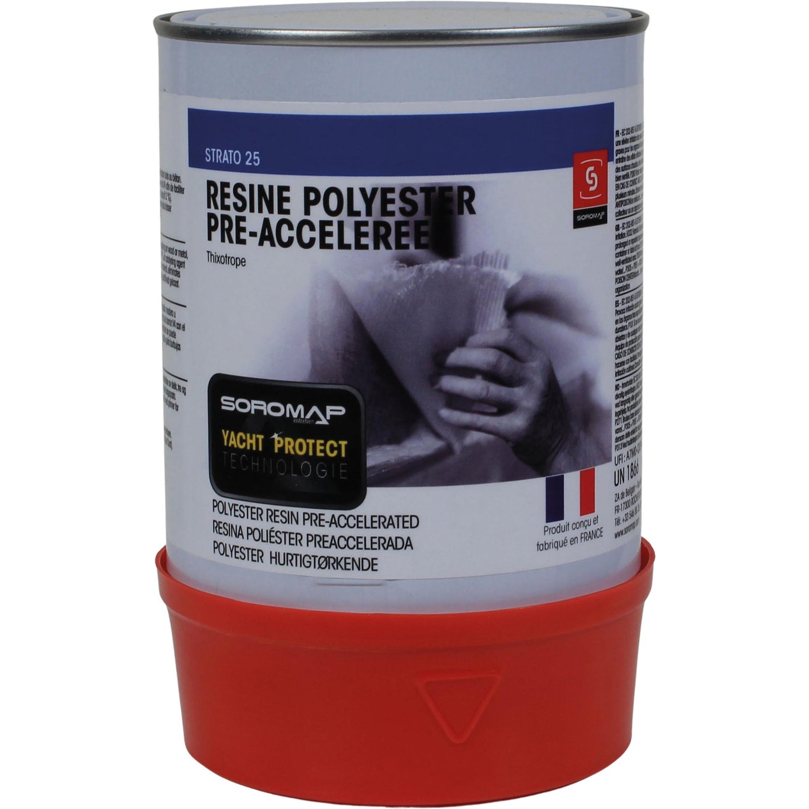 Soromap Strato 25 hurtigherdende polyester