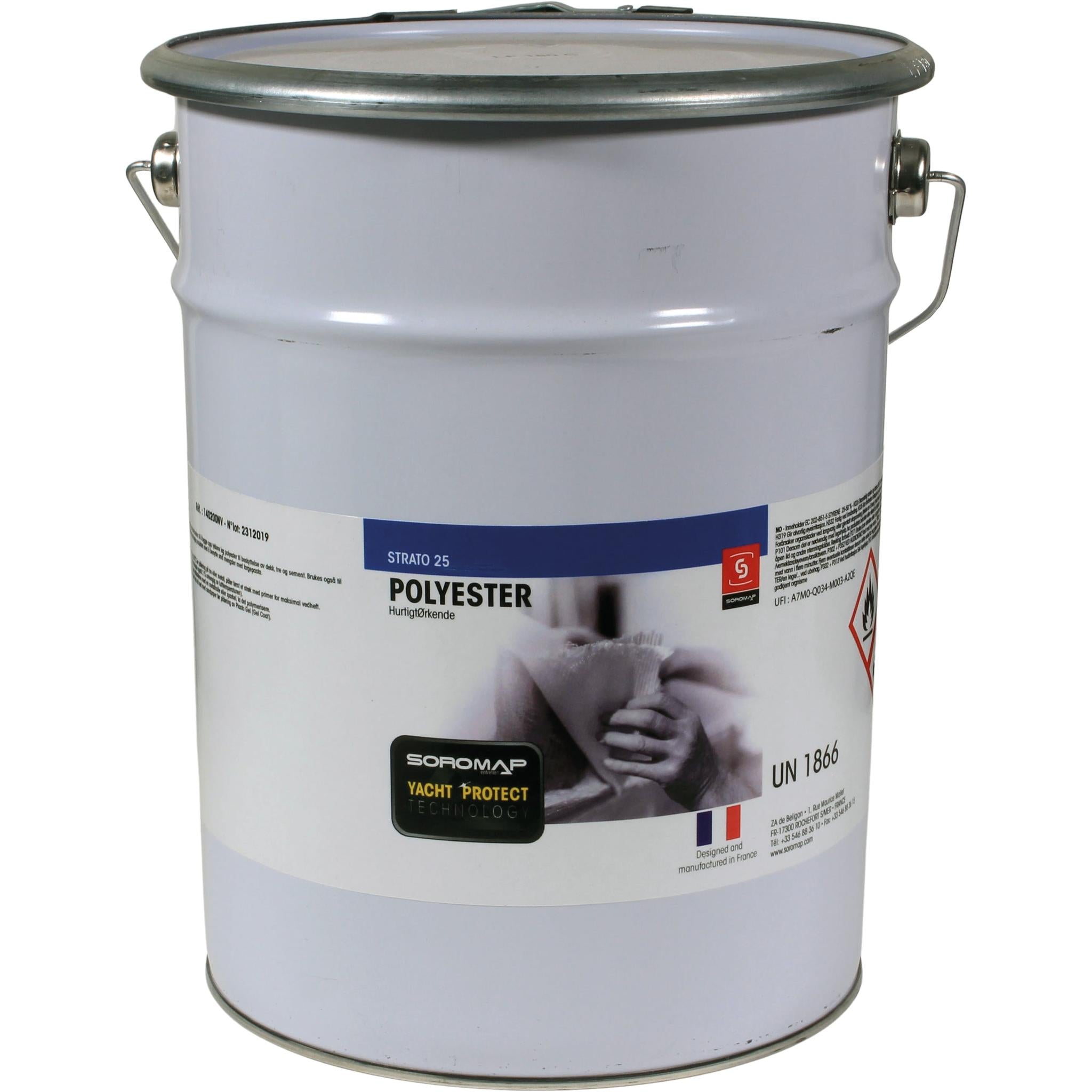 Soromap Strato 25 hurtigherdende polyester