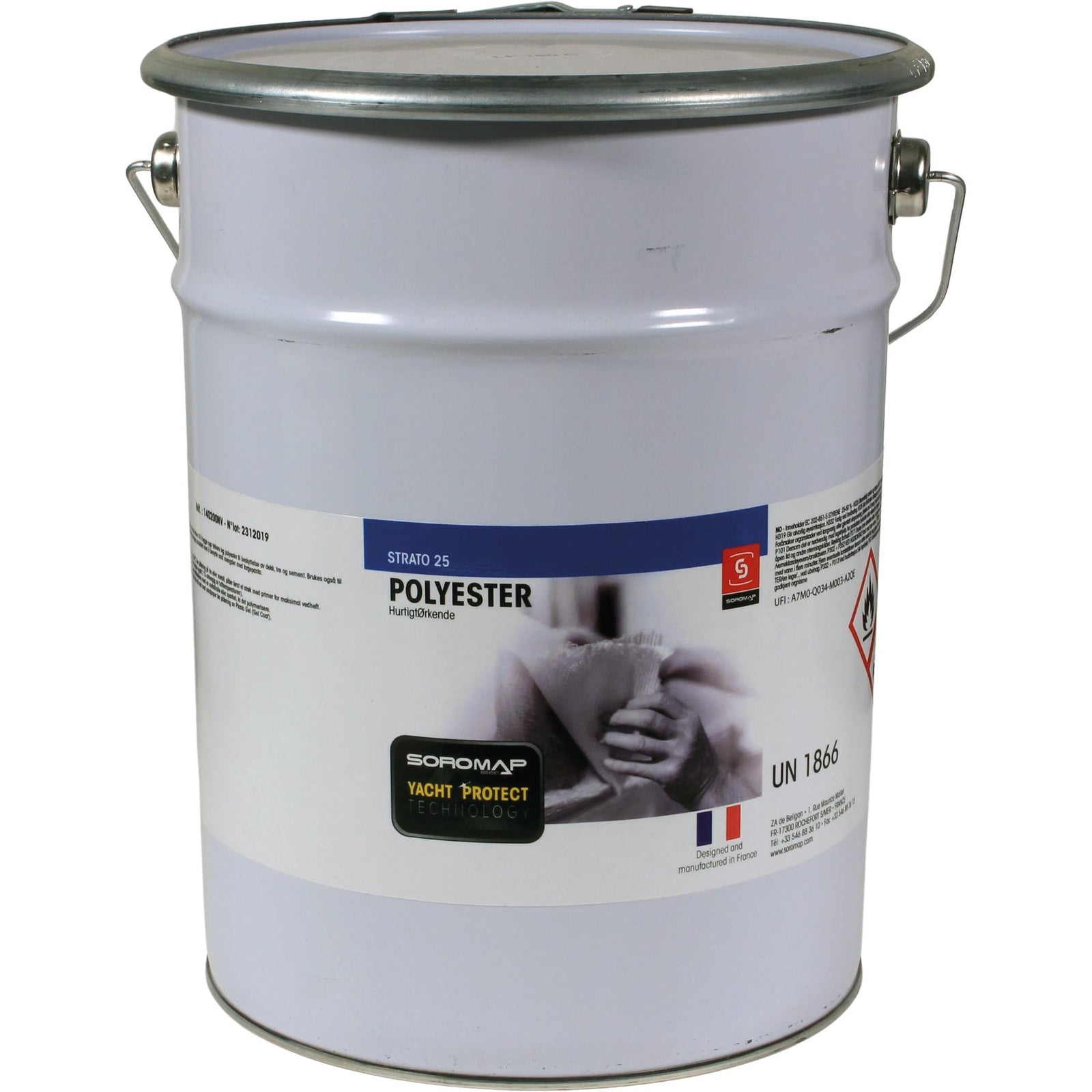 Soromap Strato 25 hurtigherdende polyester