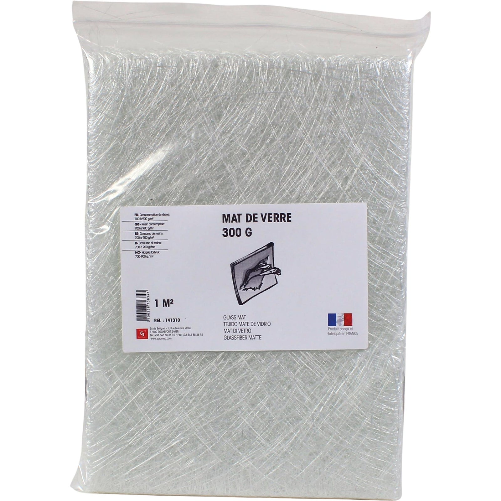 Soromap Glassfibermatte 1 m²