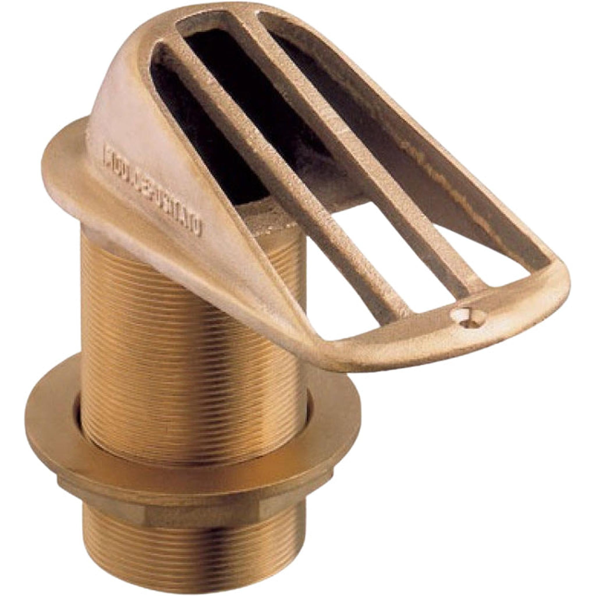 Bunninntak messing 4"