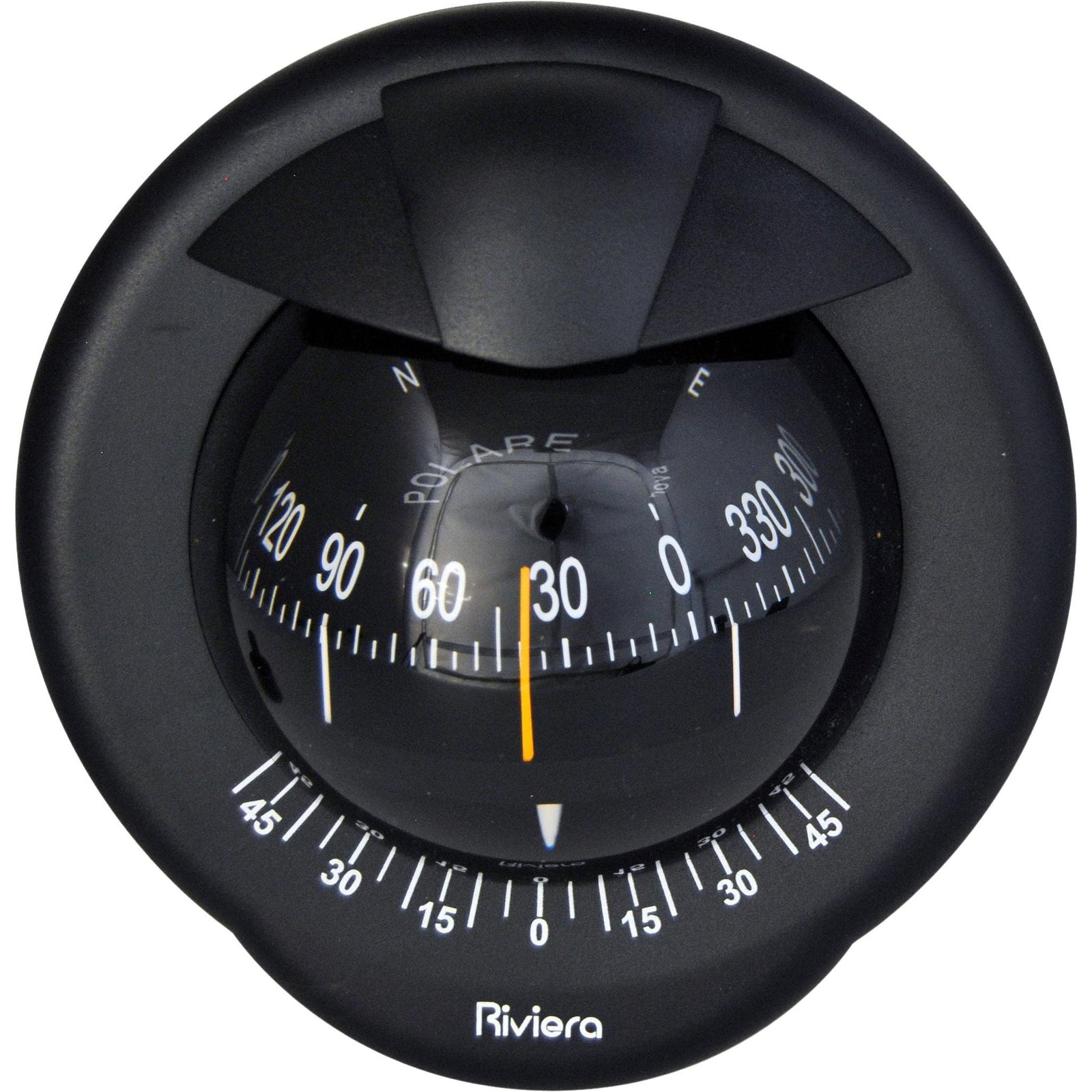 Riviera Polare BP1 compass for bulkhead mounting