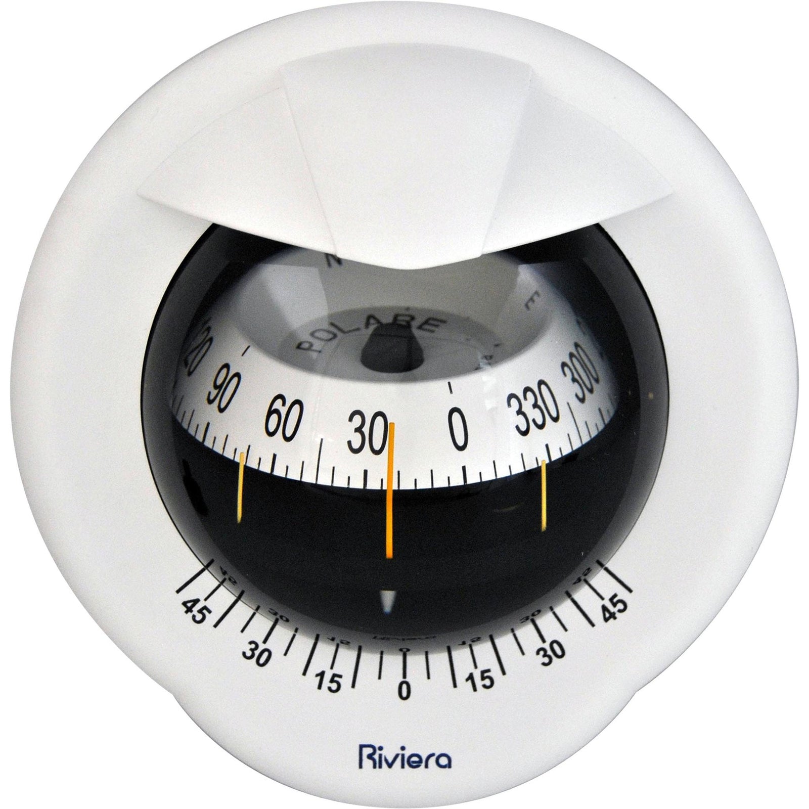 Riviera Polare BP1 compass for bulkhead mounting