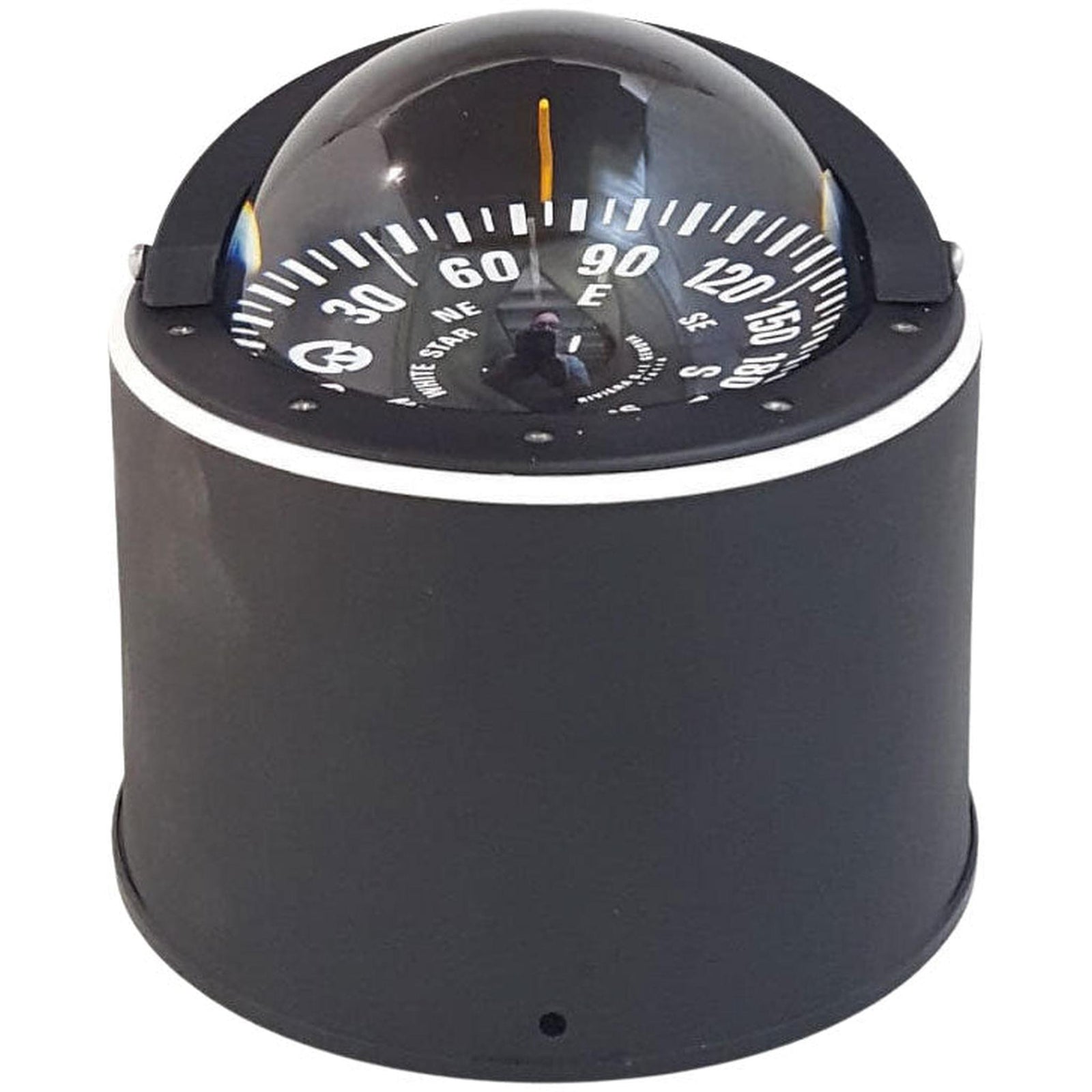 Riviera White Star BW4 compass with pedestal