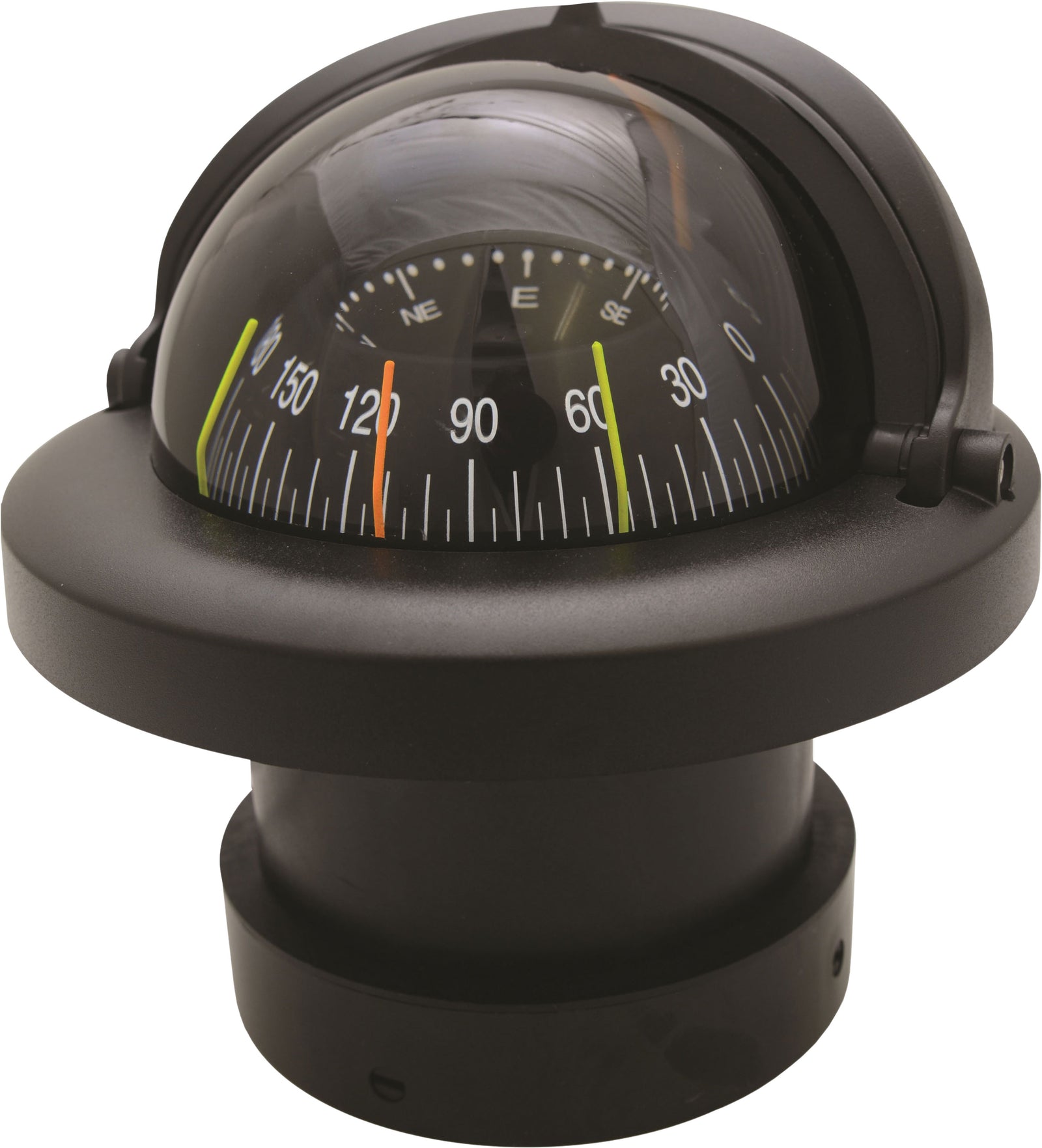 Riviera Urania BU10 recessed compass black