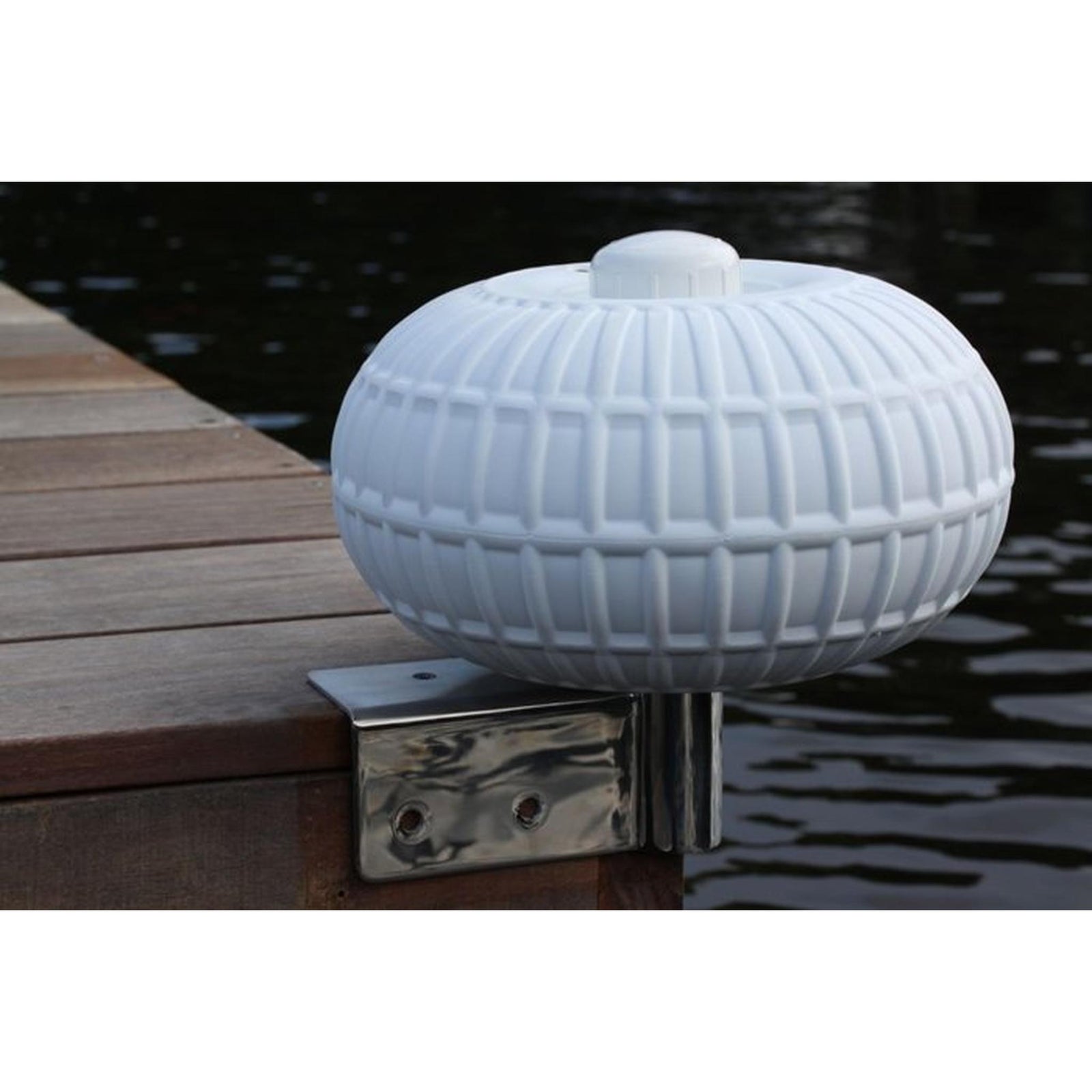 Bryggehjul Hvit 30cm