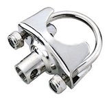 Stanchion Mount Lead Base for 3/8 Swivel Post Blocks