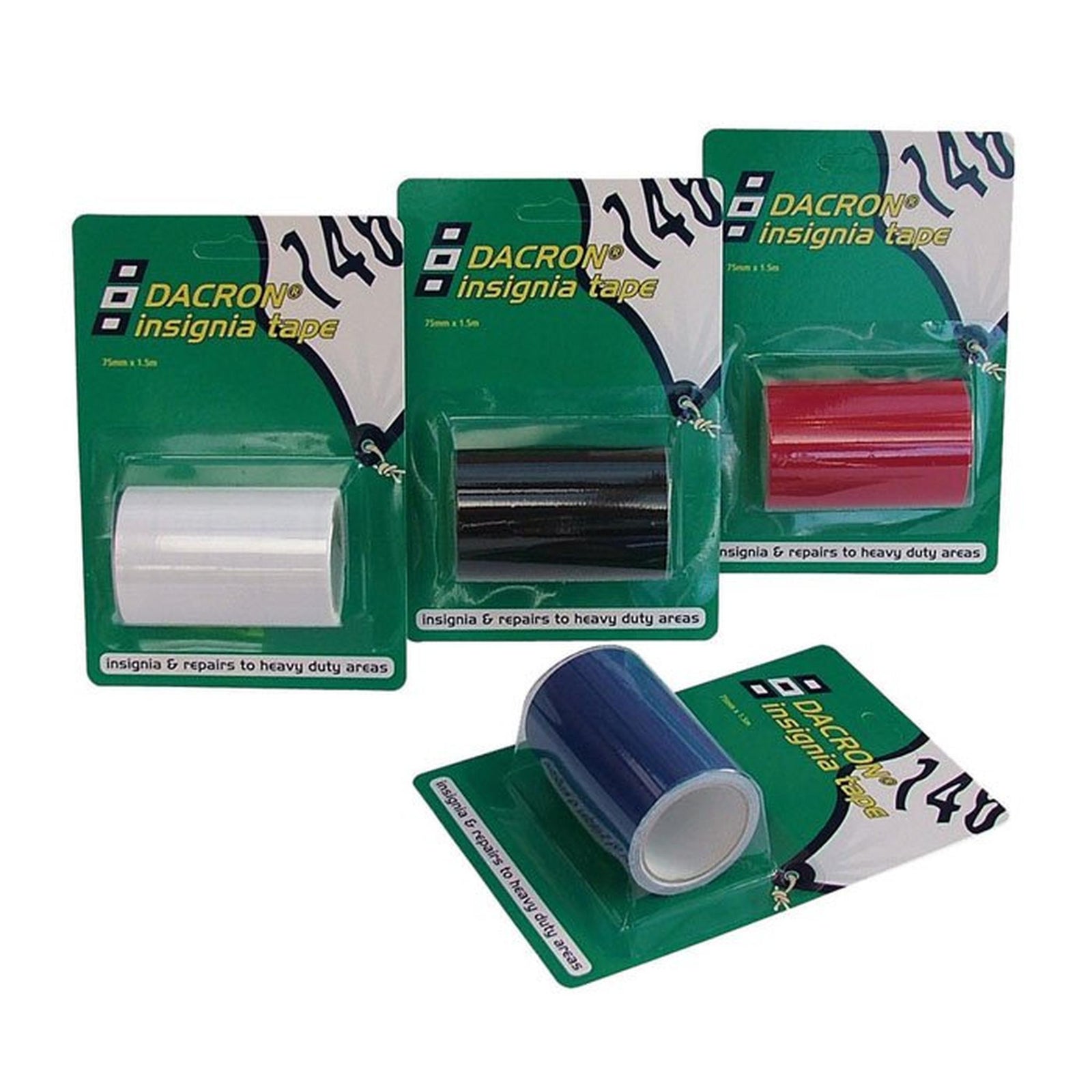 PSP Dacron Reparasjonstape 1,5Mx75mm