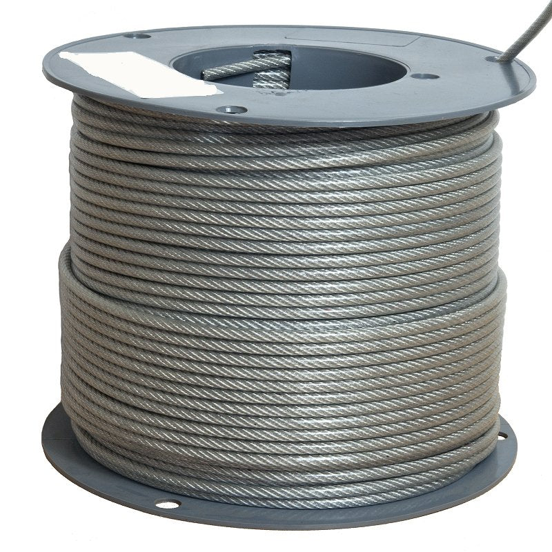 Wire Plastic/Galvanized 6X7 - Per m