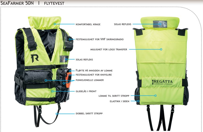 Vest Regatta Seafarmer 50N