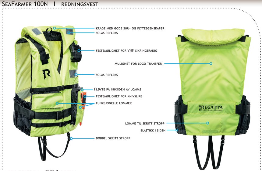 Vest Regatta Seafarmer 100N