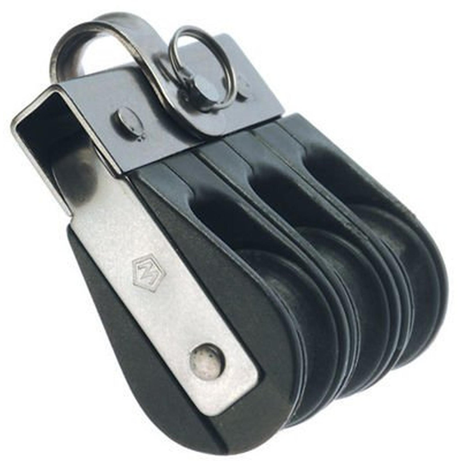 Blokk - Dobl. Skive Ø 25 mm F/ 6-8 mm Tau,  Fixed eye ,Wichard