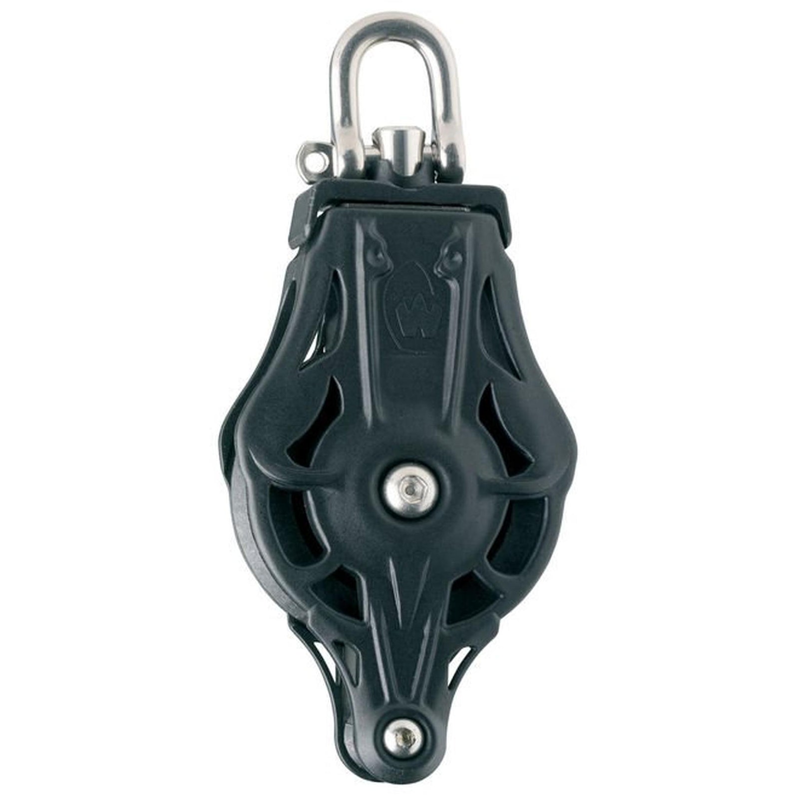 Blokk - Single. Skive Ø 35 mm F/ 8-9 mm Tau,  Swivel head w/becket ,Wichard