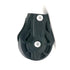 Block - Single. Disc Ø 35 mm F/ 8-9 mm Rope, Cheek block bolt 5mm dia, Wichard