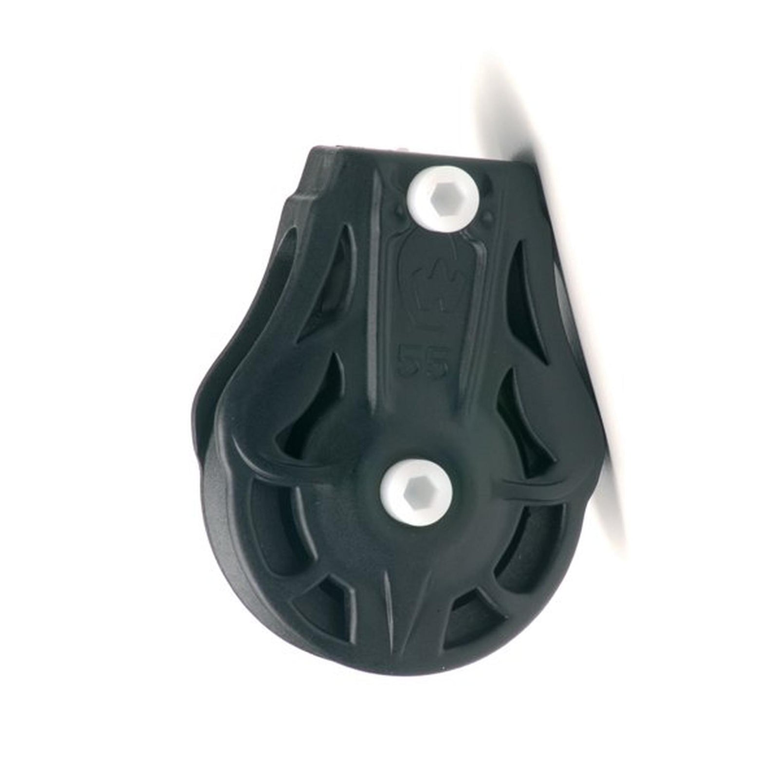 Block - Single Disc Ø 45 mm F/ 10 mm Rope, Cheek block -bolt 6mm dia, Wichard
