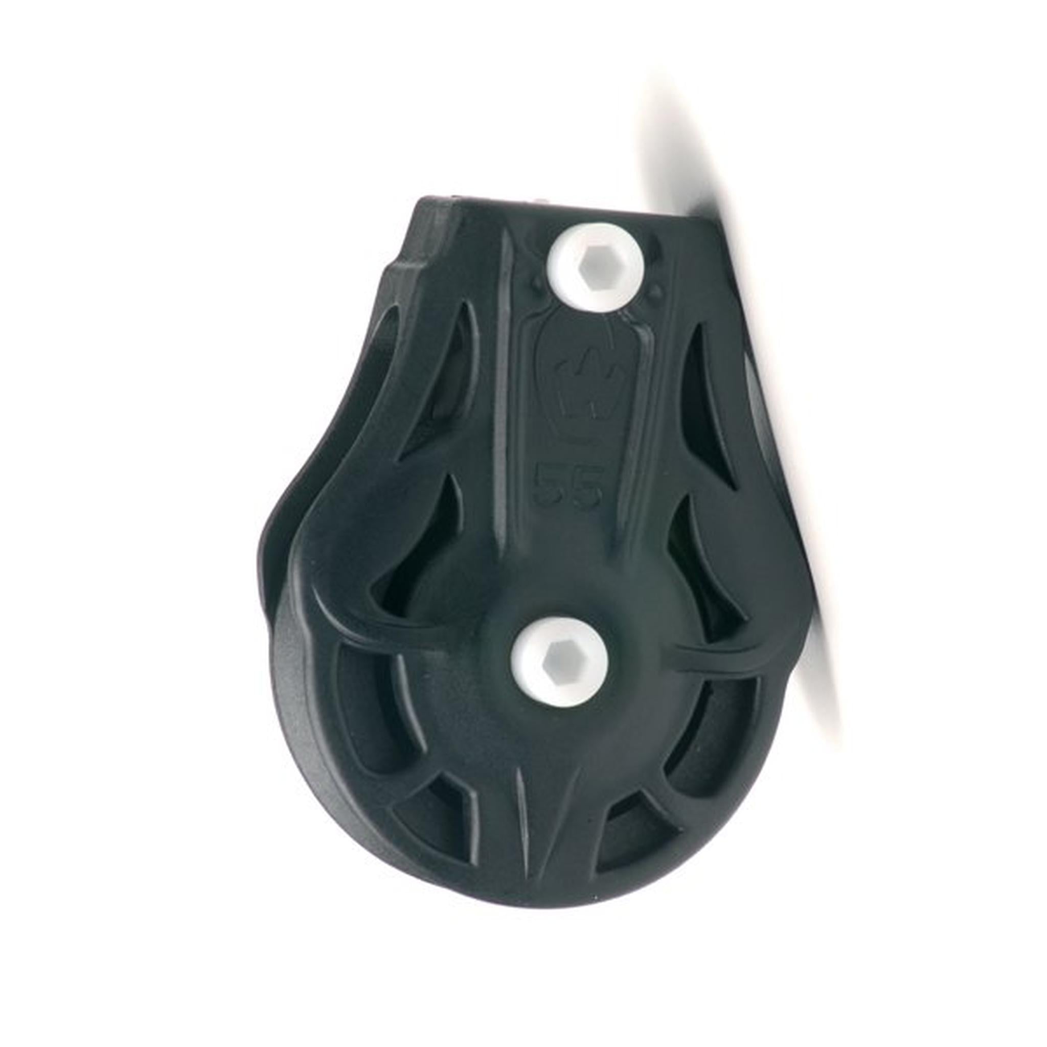 Blokk Singel - 70 mm Skive F/14mm Tau/8mm Sjakkel,  Cheek bl.- 8mmdia bolts ,Wichard