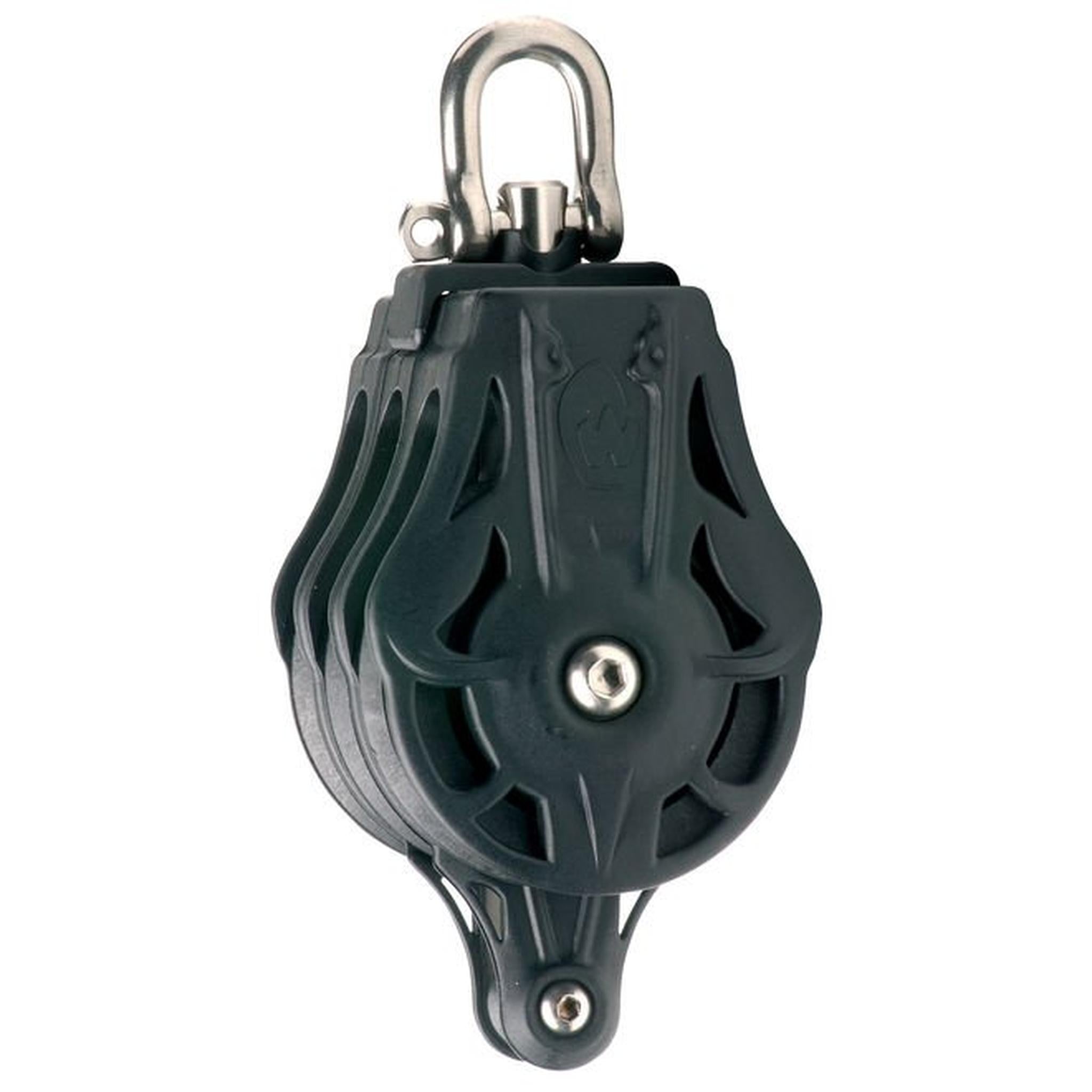 Blokk - Triple Skive Ø45 Mm F/10 Mm Tau-5Mm Shackle,  Swivel head w/becket ,Wichard