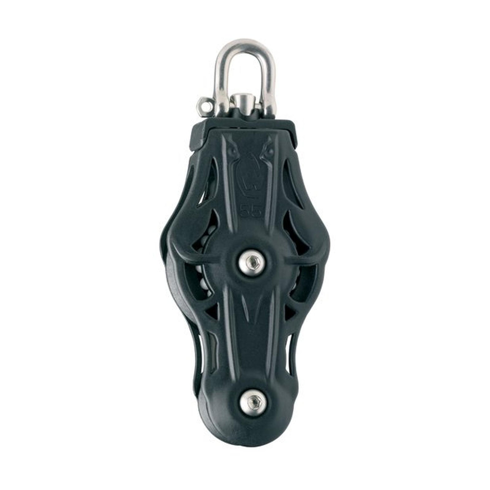 Blokk -Fiddle Skive Ø35 Mm F/8 Mm Tau-5Mm Shackle,  Swivel head ,Wichard